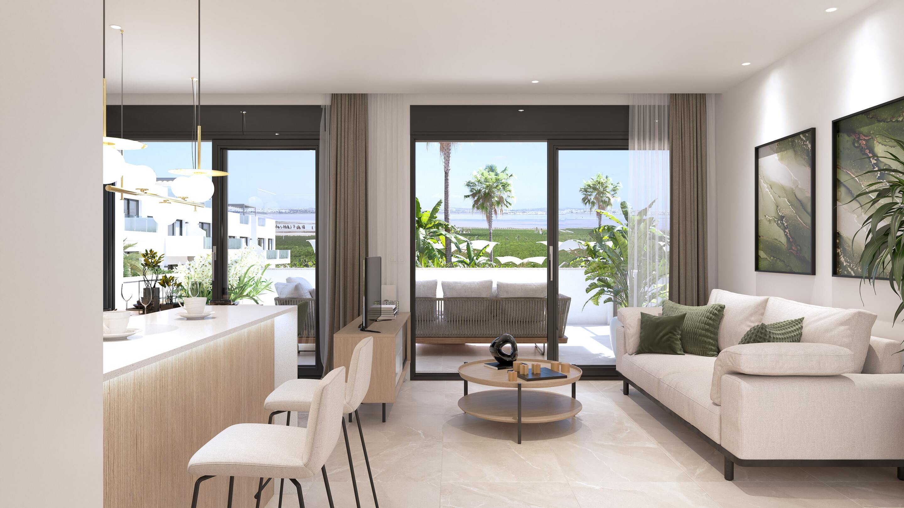 Terrace in high_bungalow for sale in Torrevieja