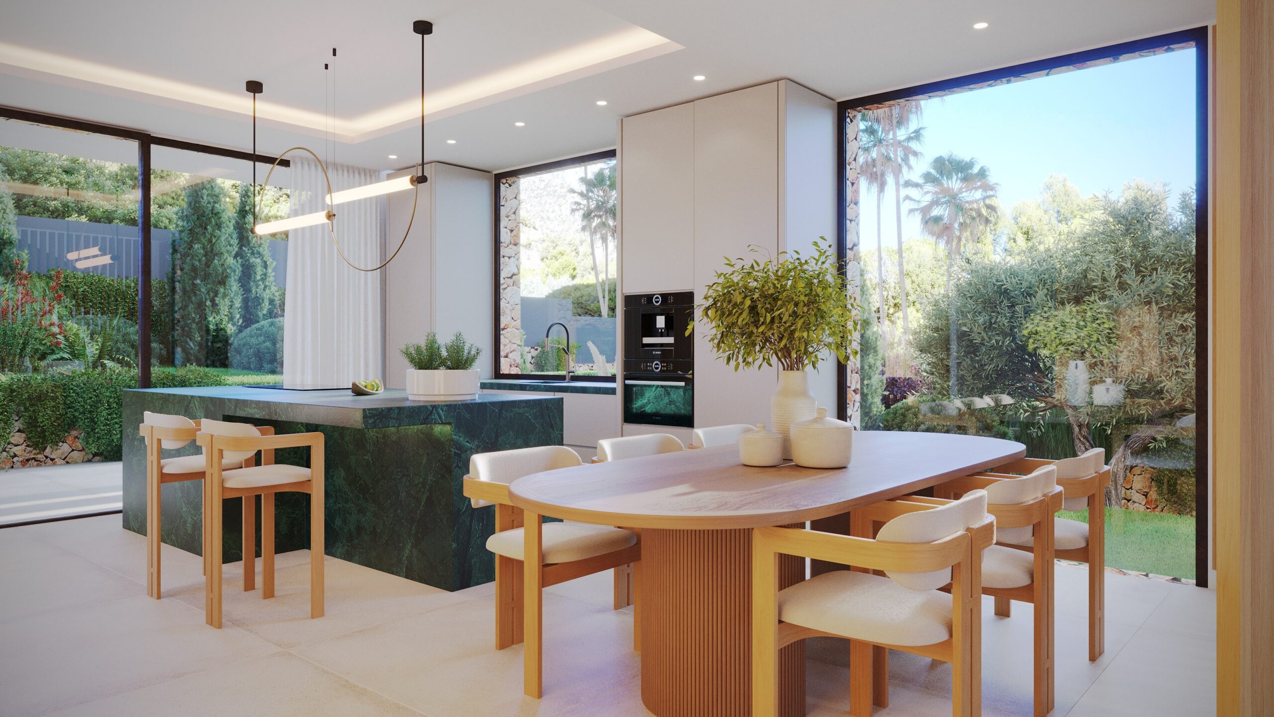 Terrace in villa for sale in Jávea