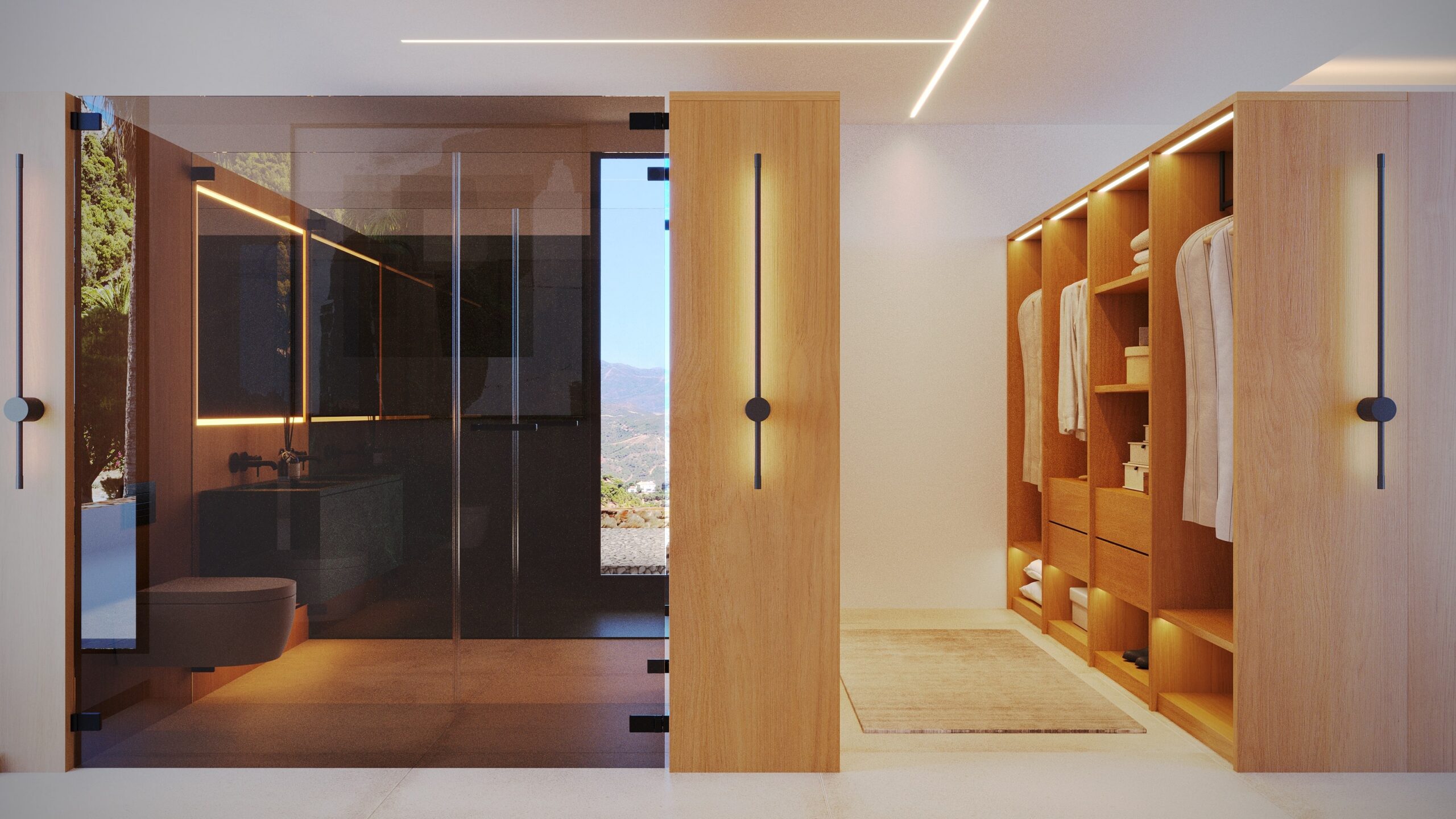Bedroom in villa for sale in Jávea