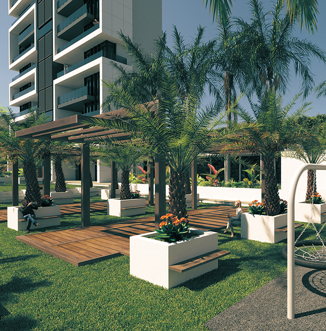 Dining area in penthouse for sale in Benidorm