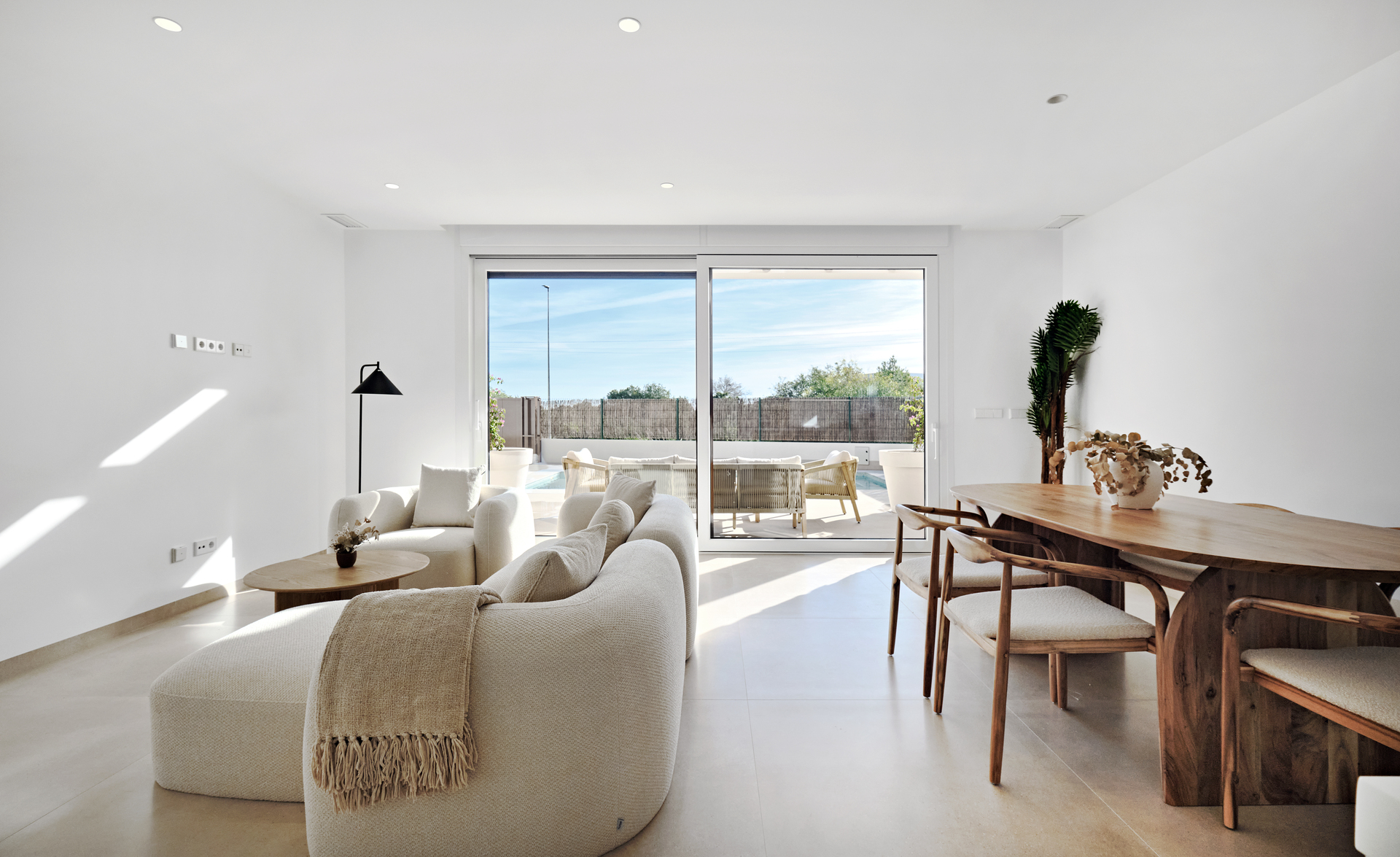 Exterior view in villa for sale in Orihuela Costa