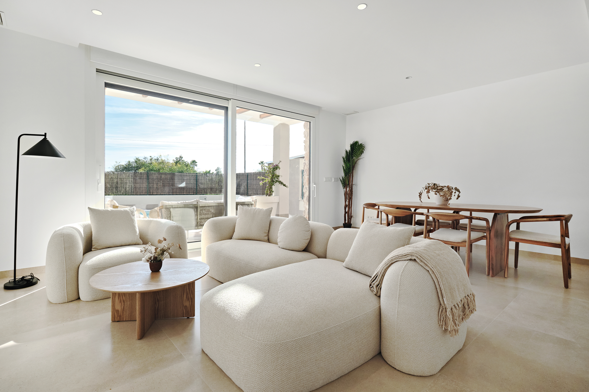 Living room in villa for sale in Orihuela Costa