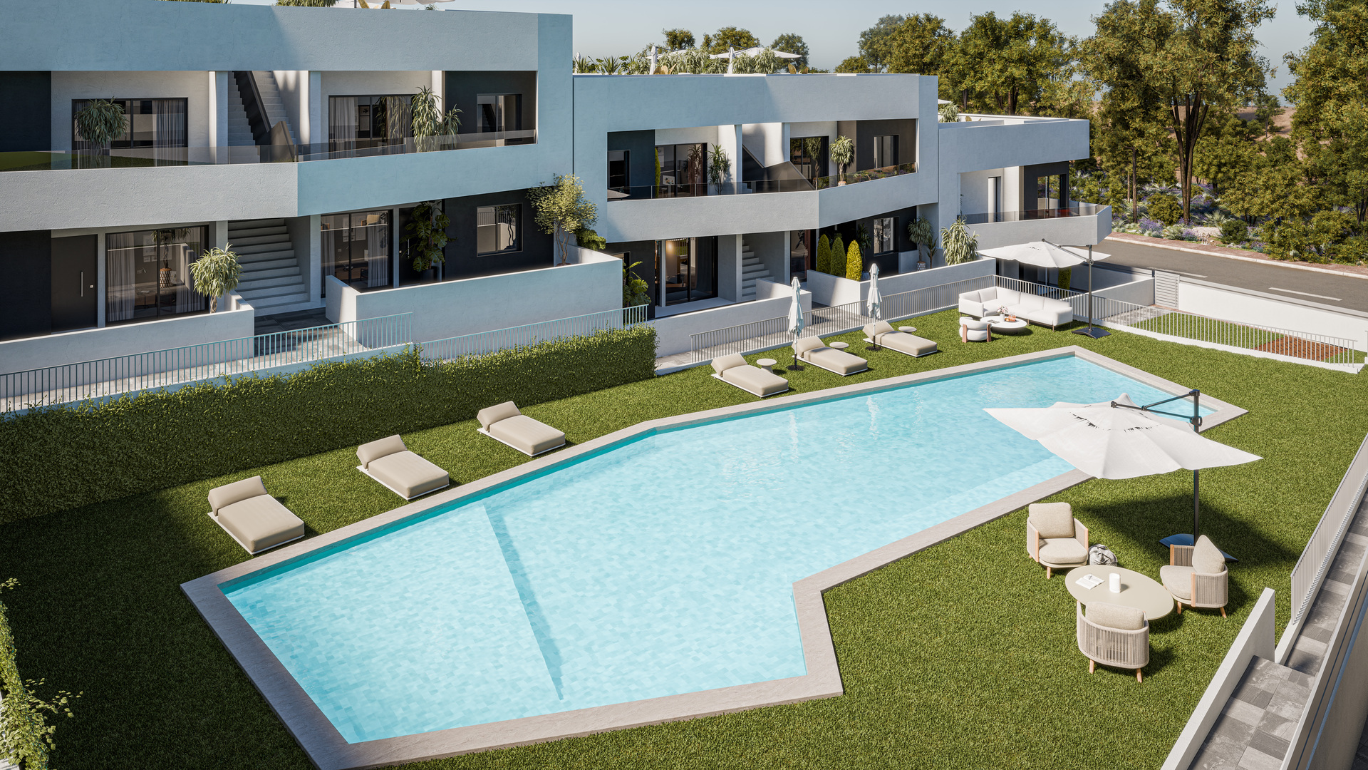 Located in the charming setting of San Miguel de Salinas, this residential complex offers a selectio