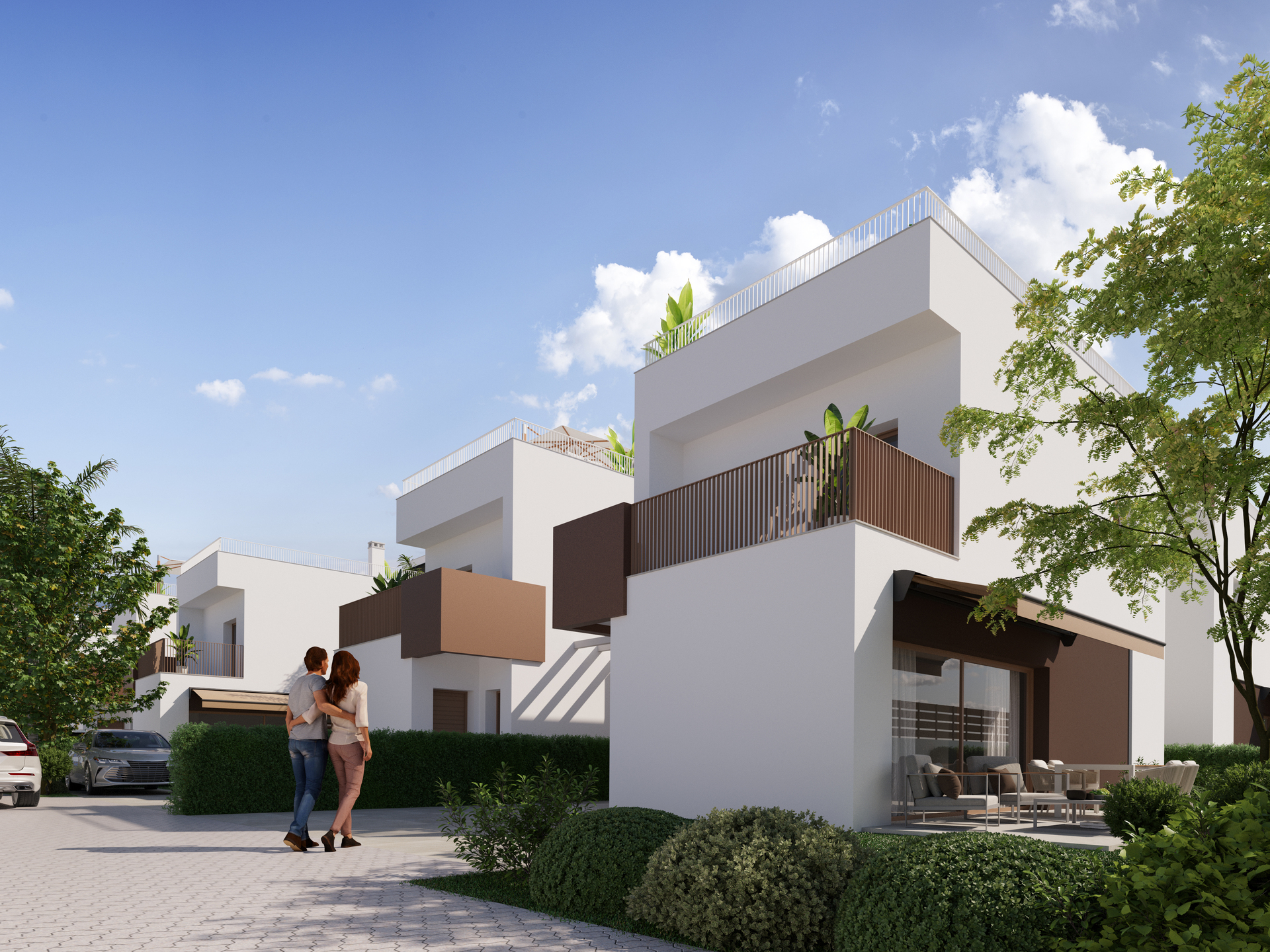 Kitchen in villa for sale in Elche