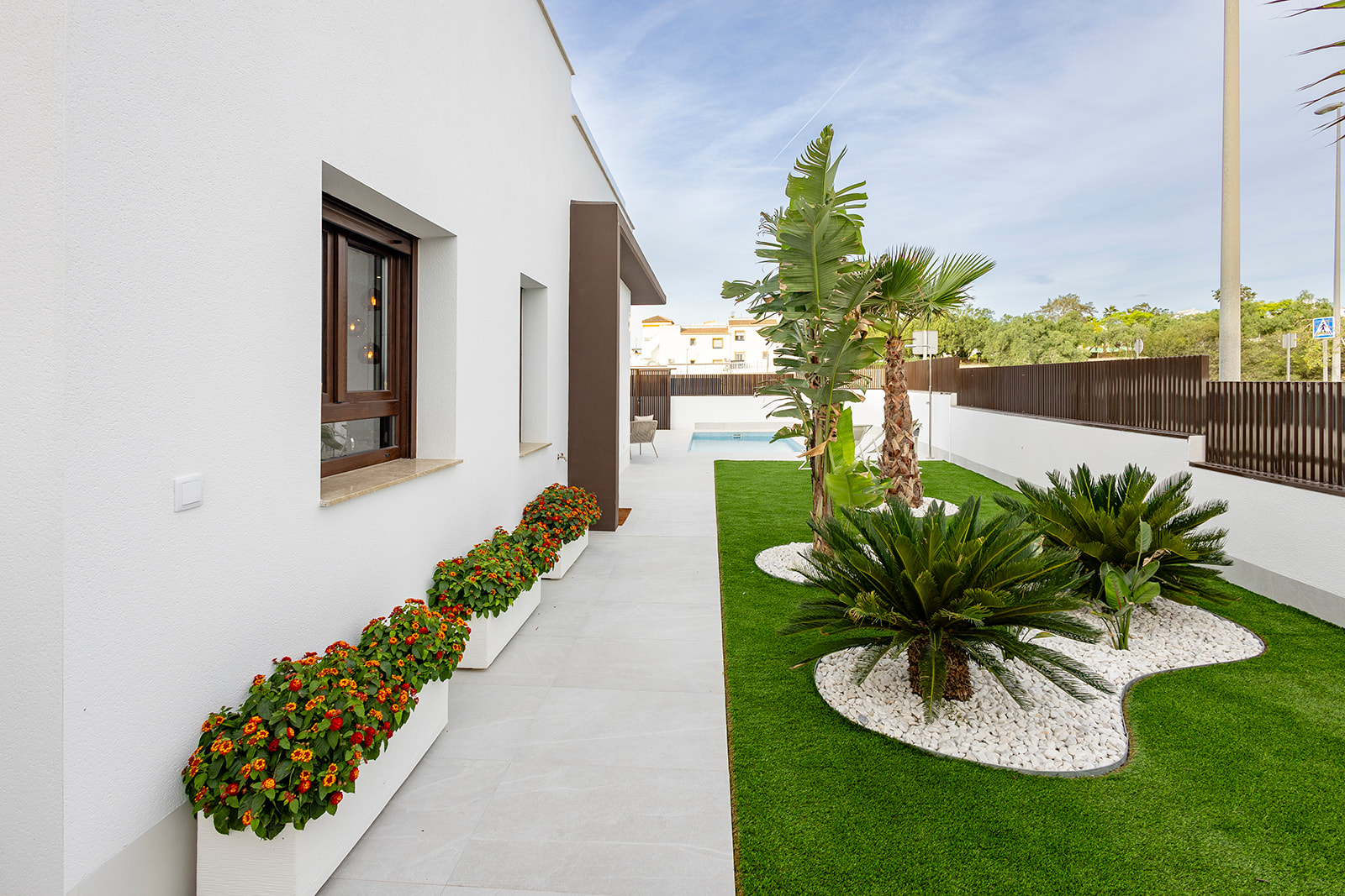 Exterior view in terraced for sale in Orihuela Costa