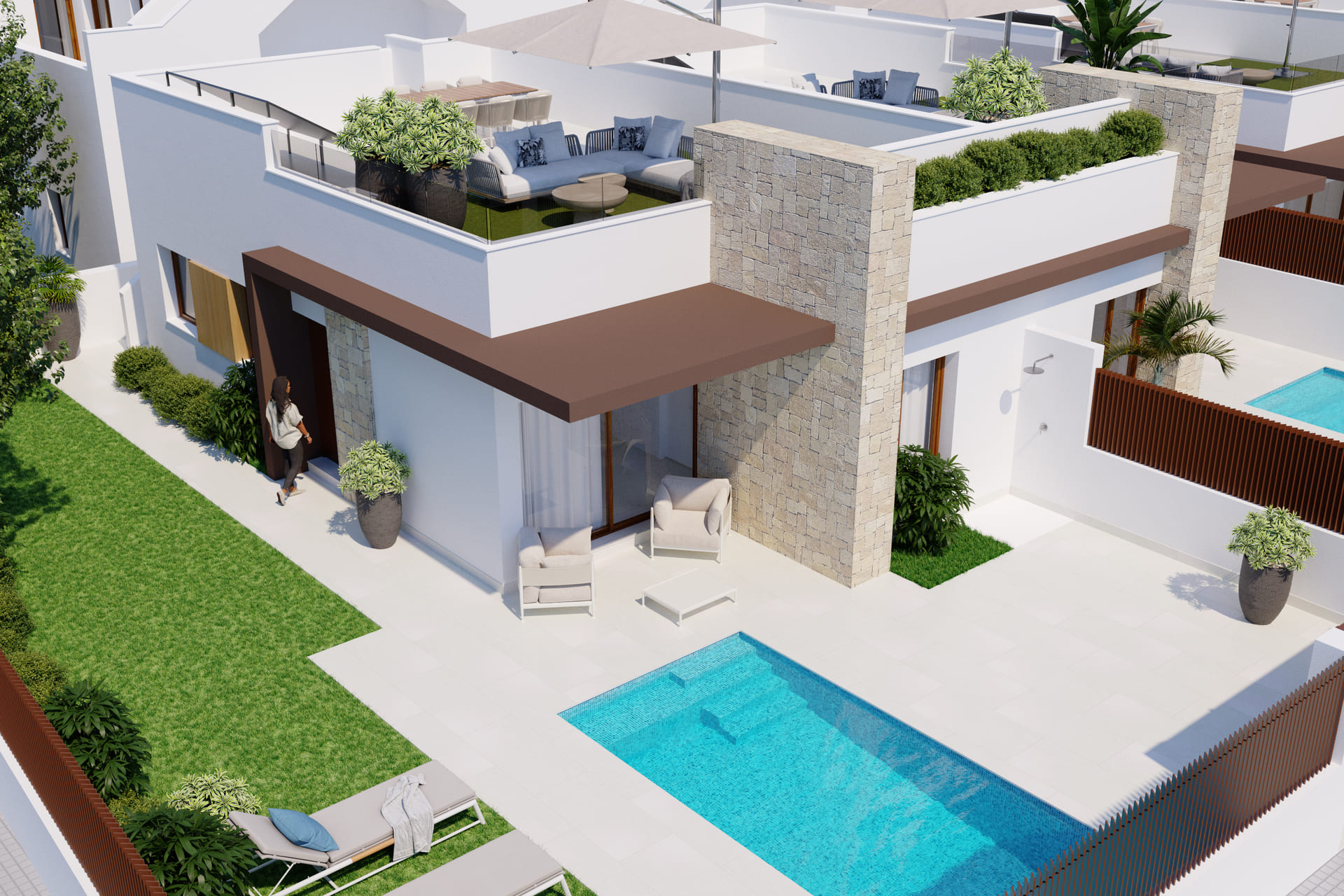 Living room in terraced for sale in Orihuela Costa
