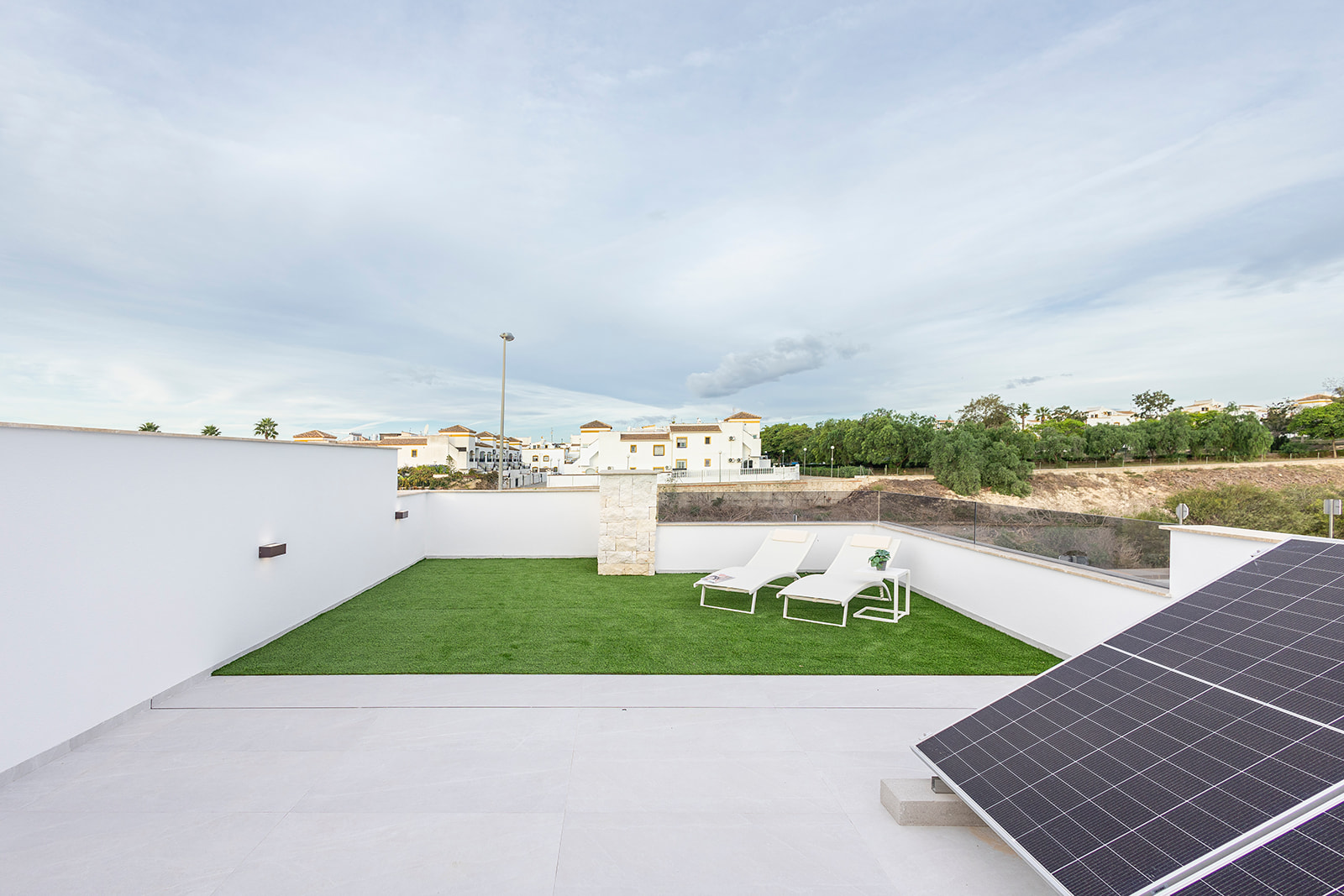 Master bedroom in terraced for sale in Orihuela Costa