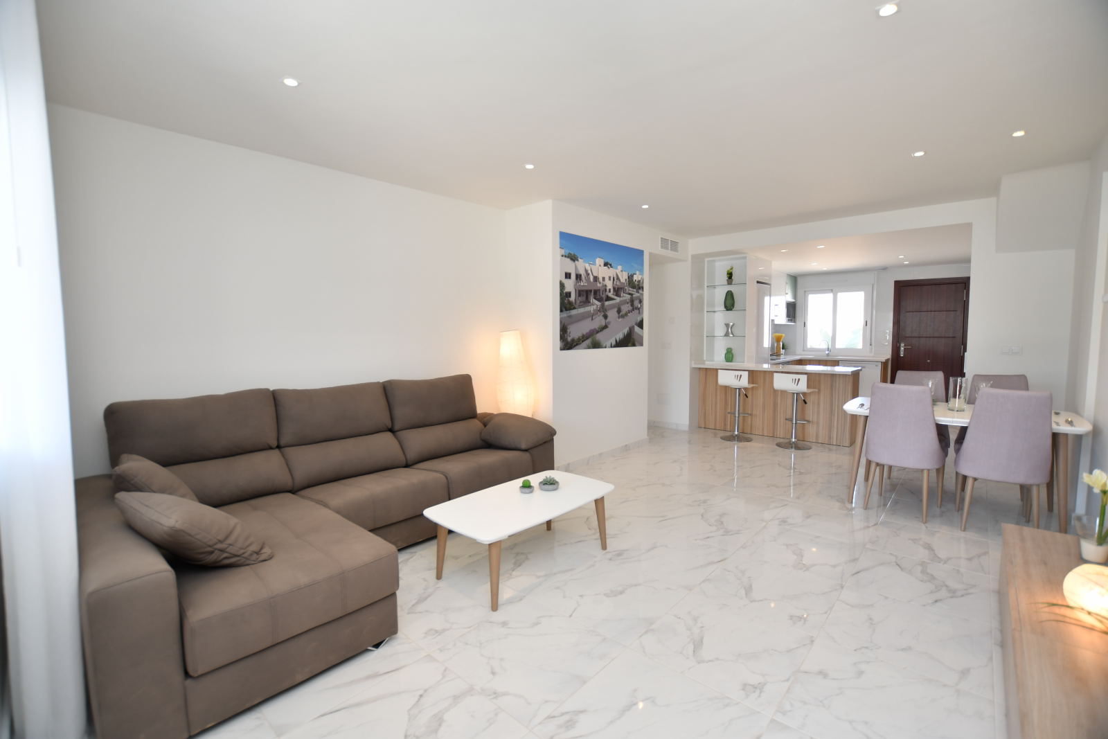 Dining area in high_bungalow for sale in San Miguel de Salinas