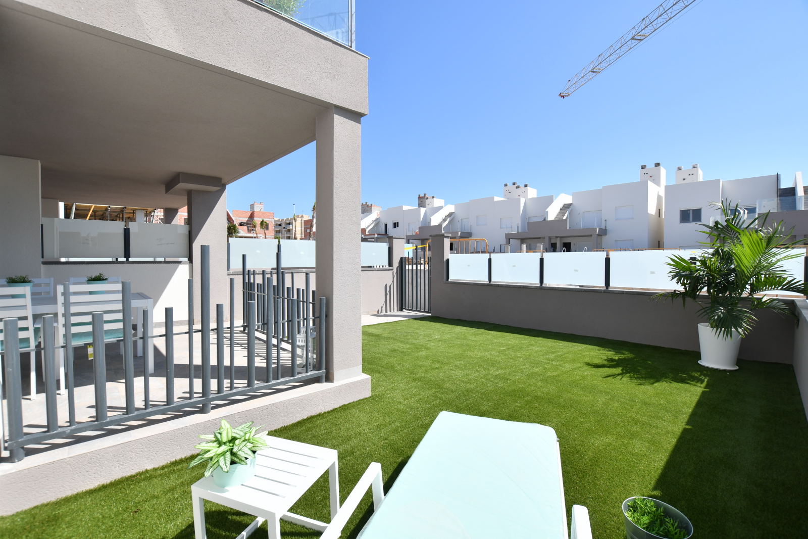 Terrace in low_bungalow for sale in San Miguel de Salinas
