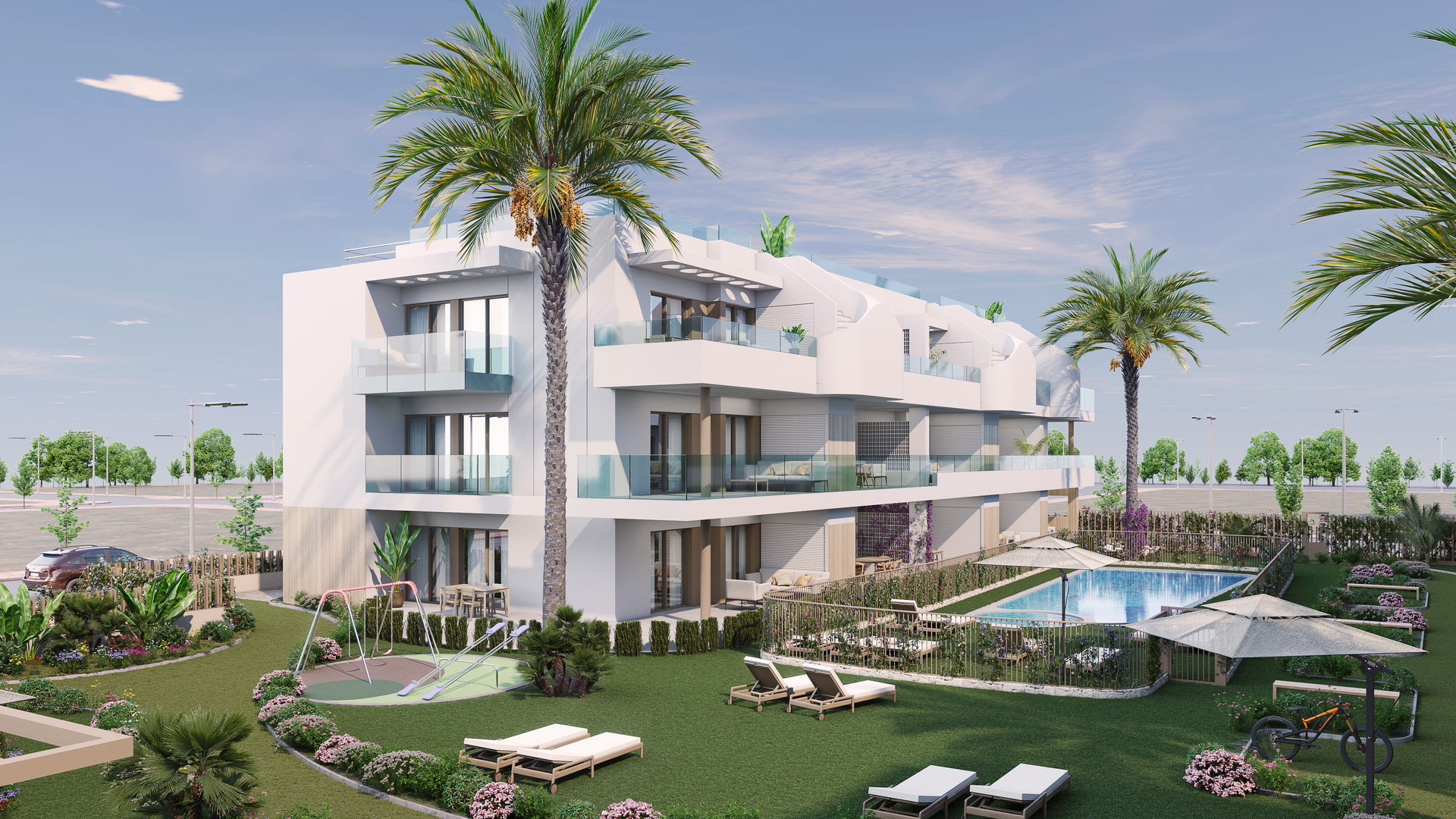 Located in the charming municipality of Pilar de la Horadada, this residential complex offers a vari