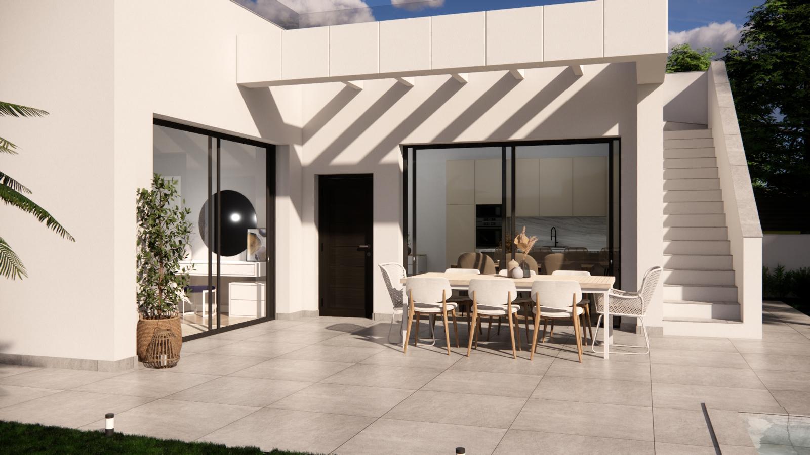 Dining area in villa for sale in Ciudad Quesada