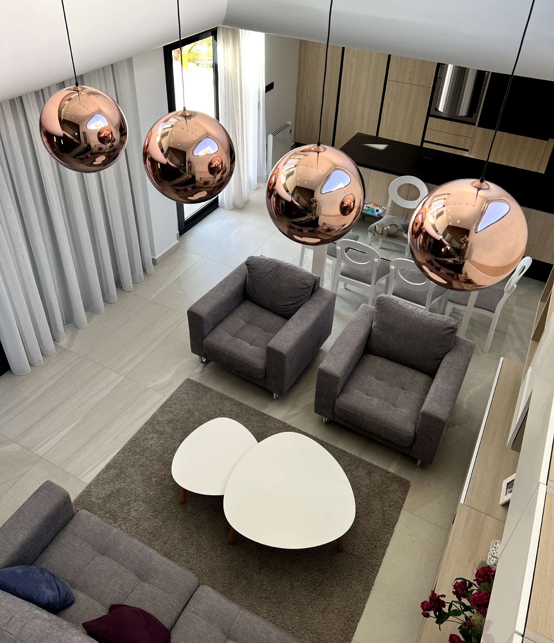Dining area in villa for sale in Ciudad Quesada