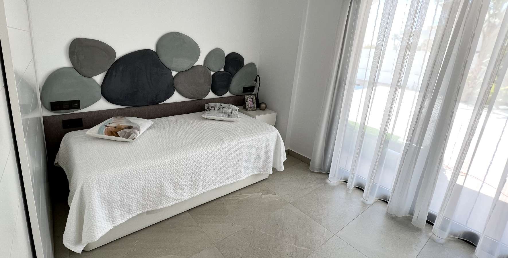 Master bedroom in villa for sale in Ciudad Quesada