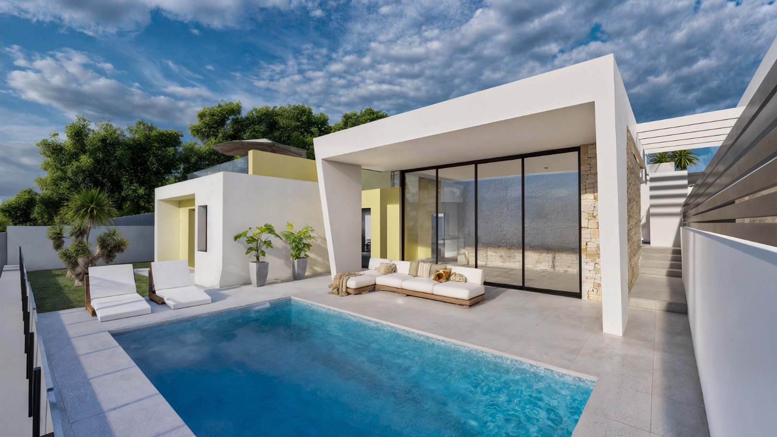 Living room in villa for sale in Torrevieja