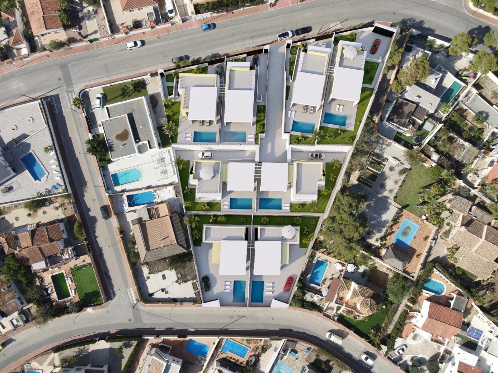 Bathroom in villa for sale in Torrevieja