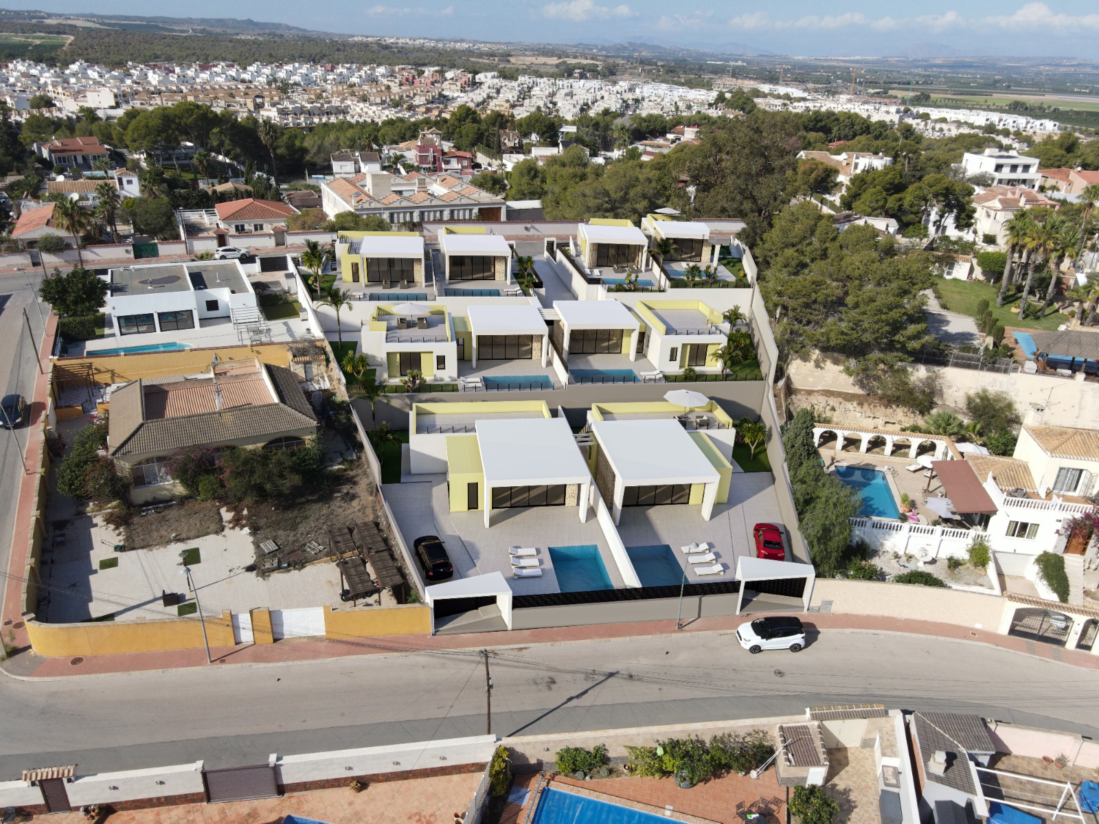 Terrace in villa for sale in Torrevieja