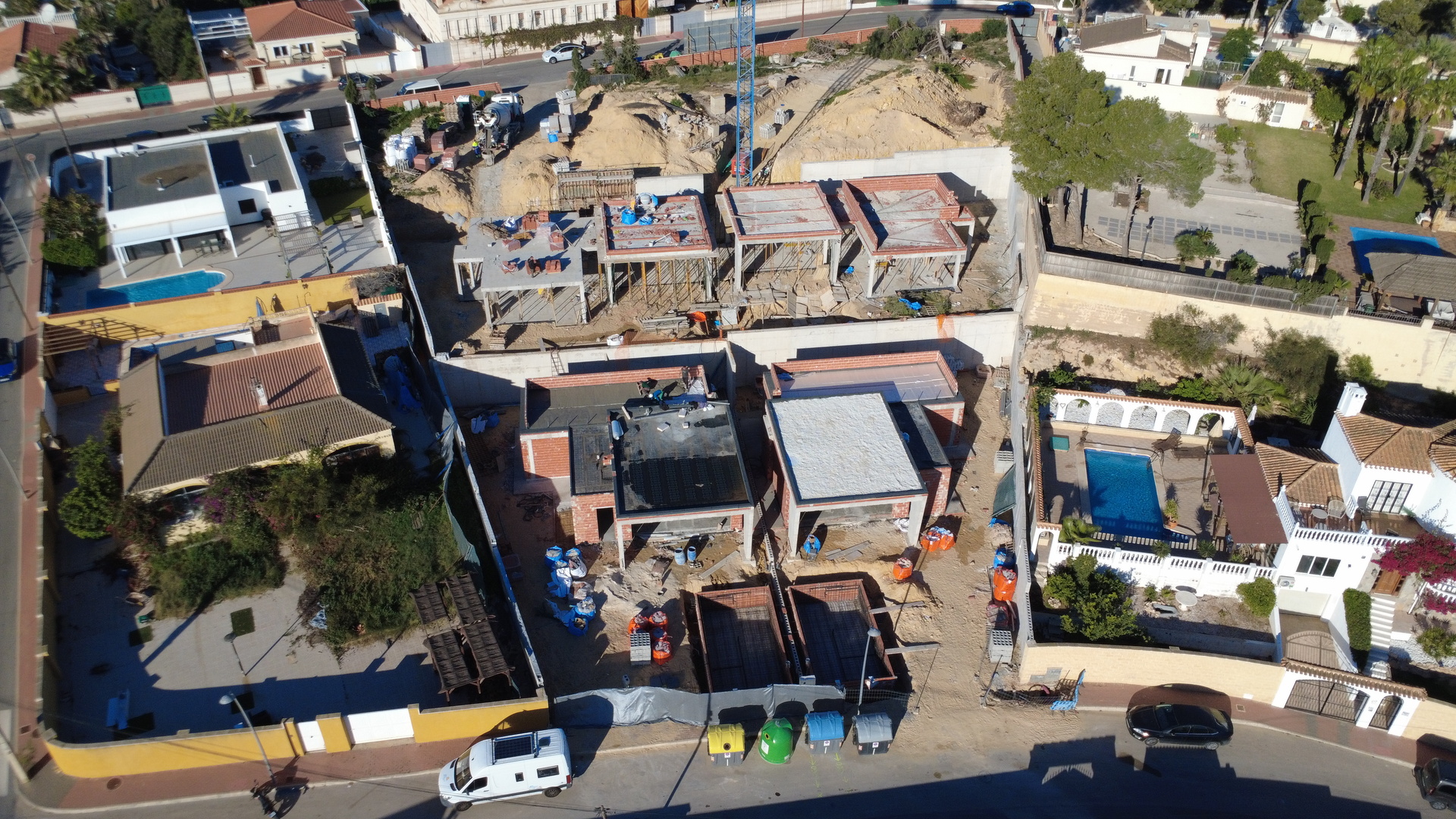 Exterior view in villa for sale in Torrevieja