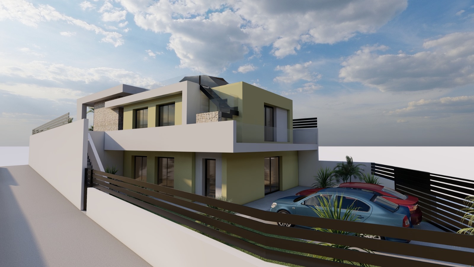 Garden in villa for sale in Torrevieja