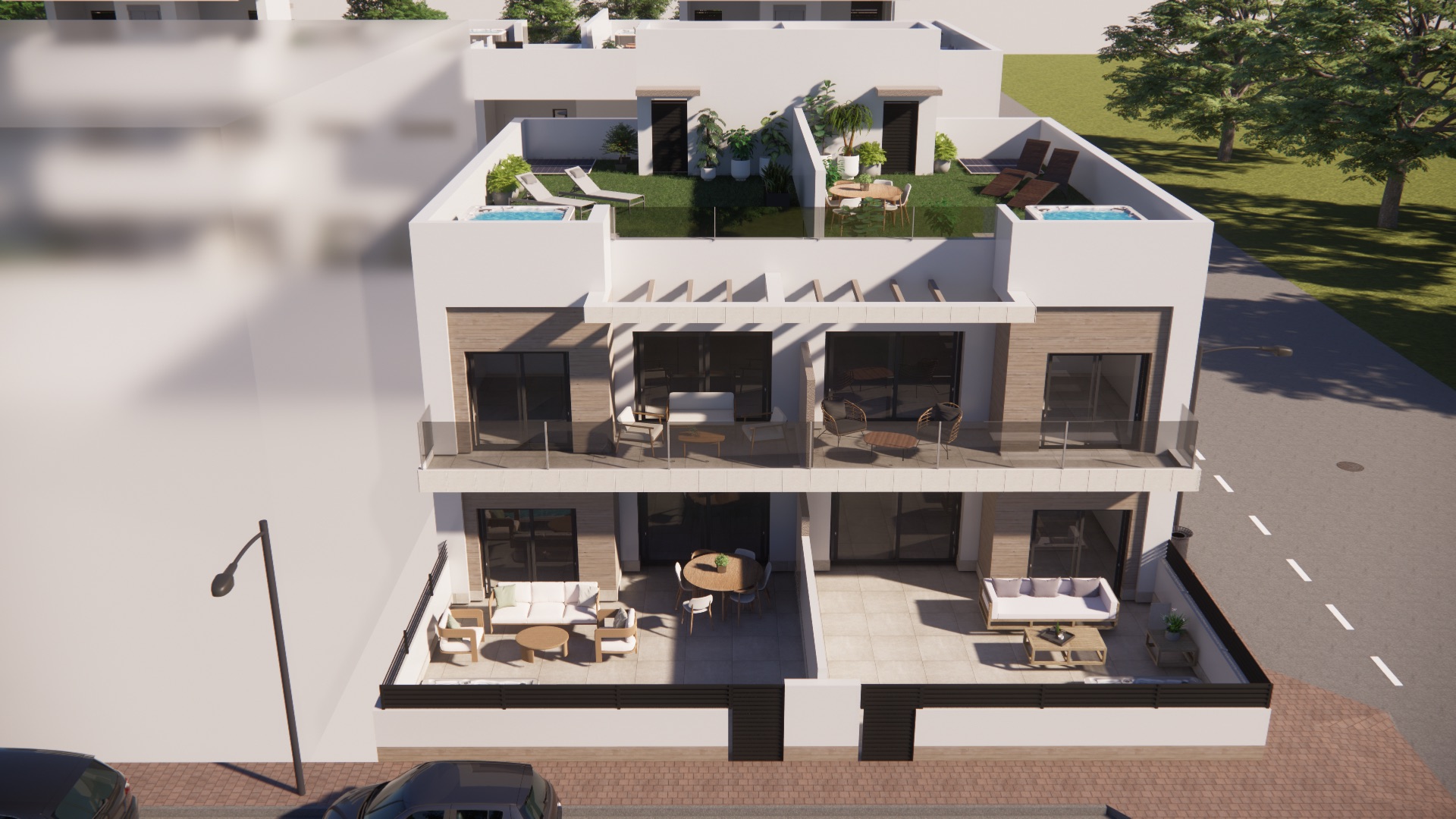 Exterior view in high_bungalow for sale in Rojales