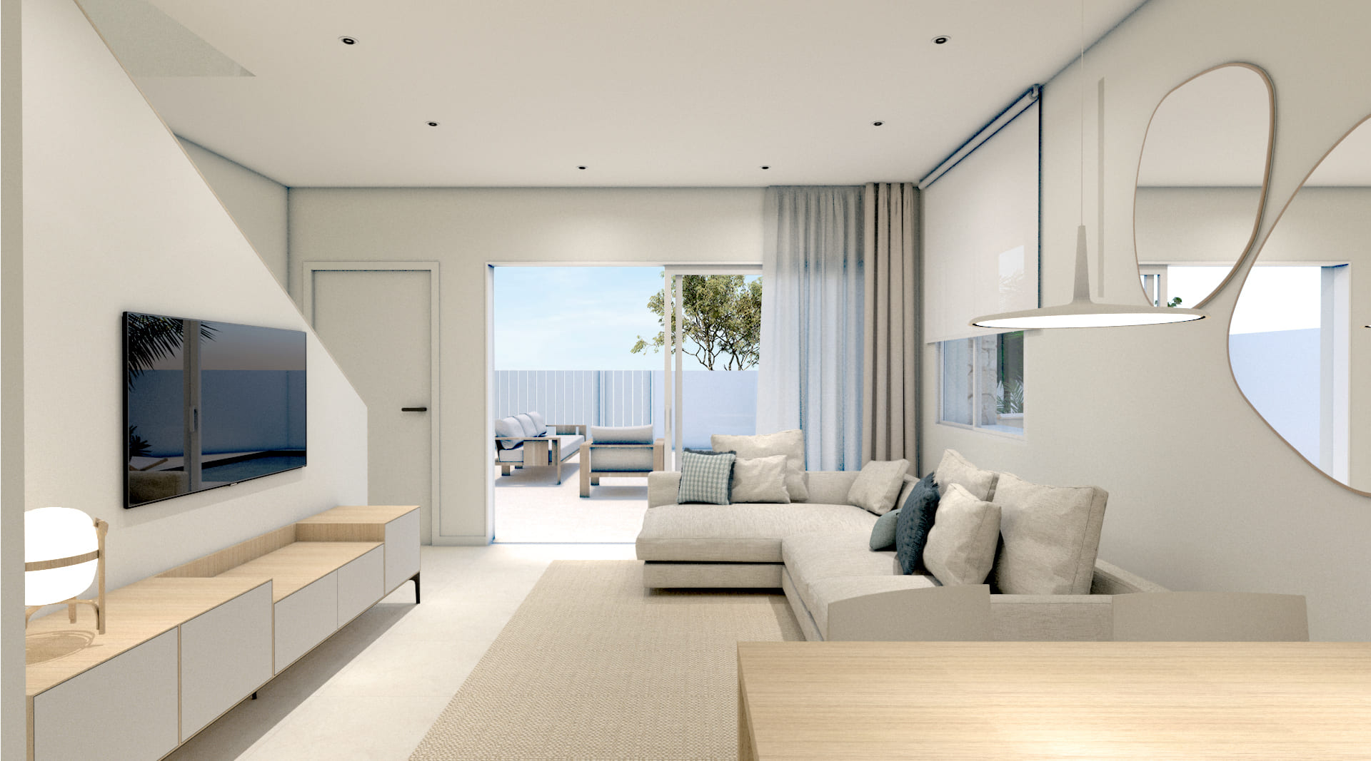 Exterior view in low_bungalow for sale in Torre de la Horadada