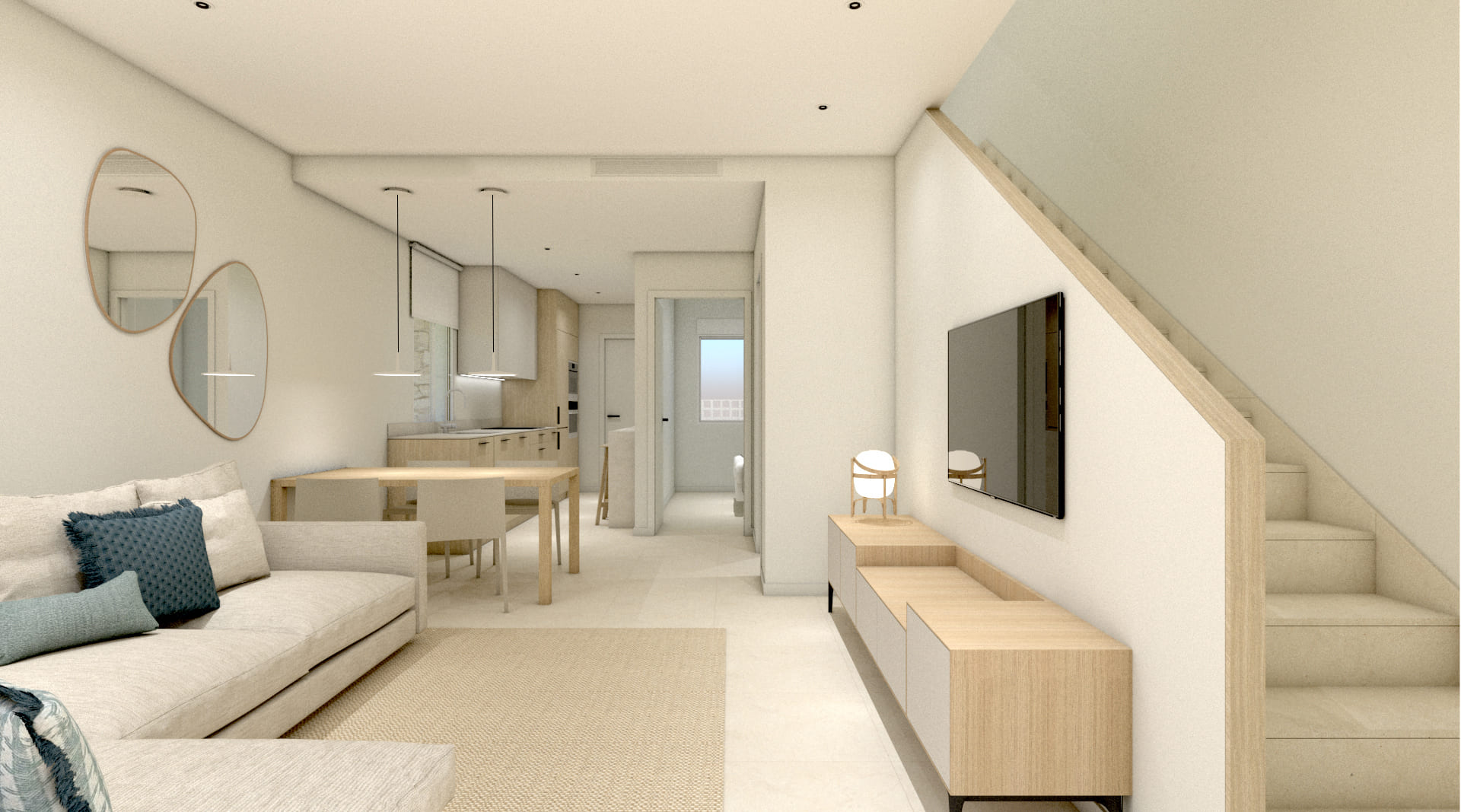 Dining area in high_bungalow for sale in Torre de la Horadada