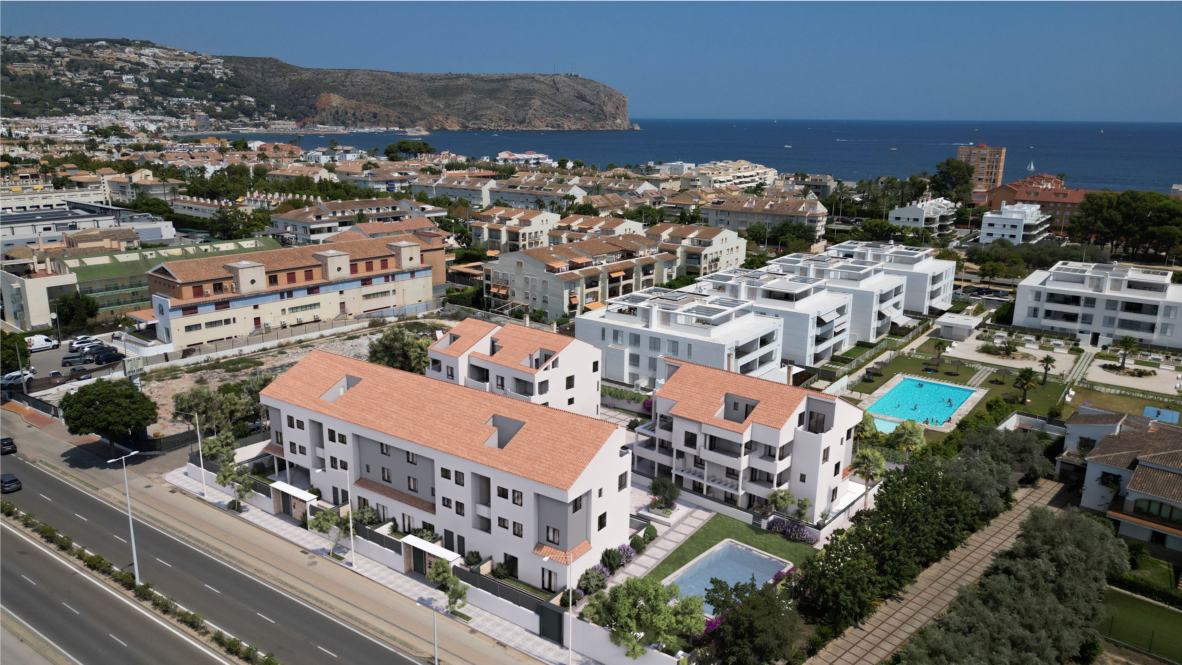 Terrace in apartment for sale in Jávea