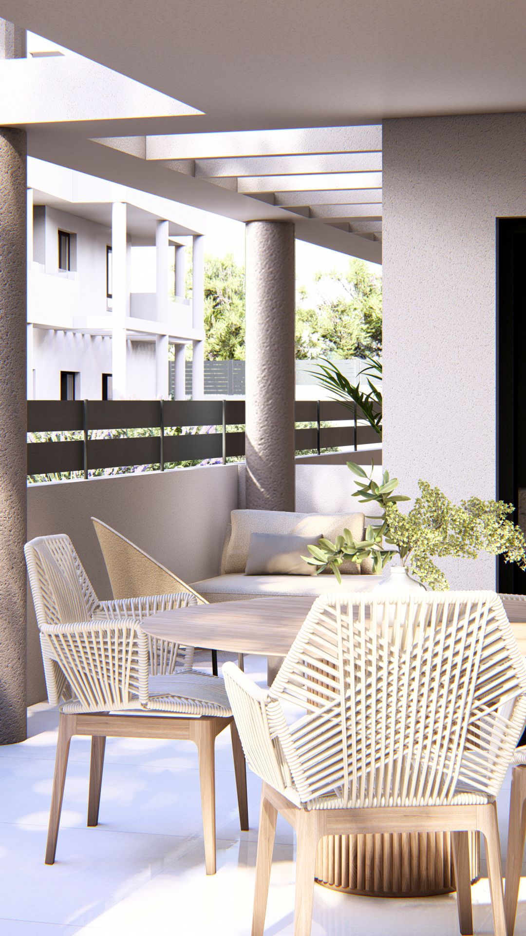 Exterior view in apartment for sale in Jávea