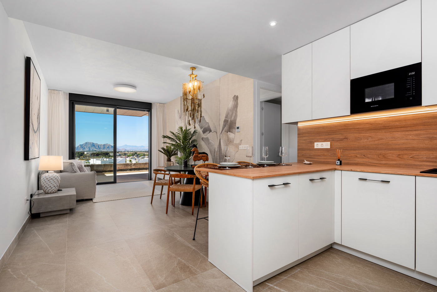 Dining area in apartment for sale in Benijófar