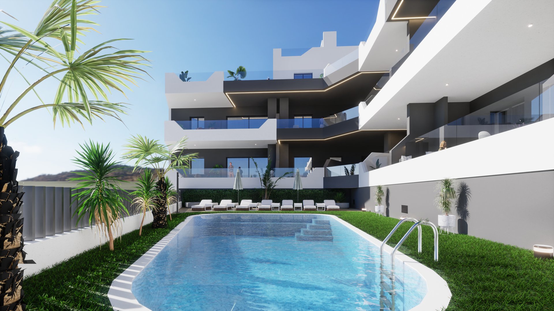 Garden in apartment for sale in Benijófar