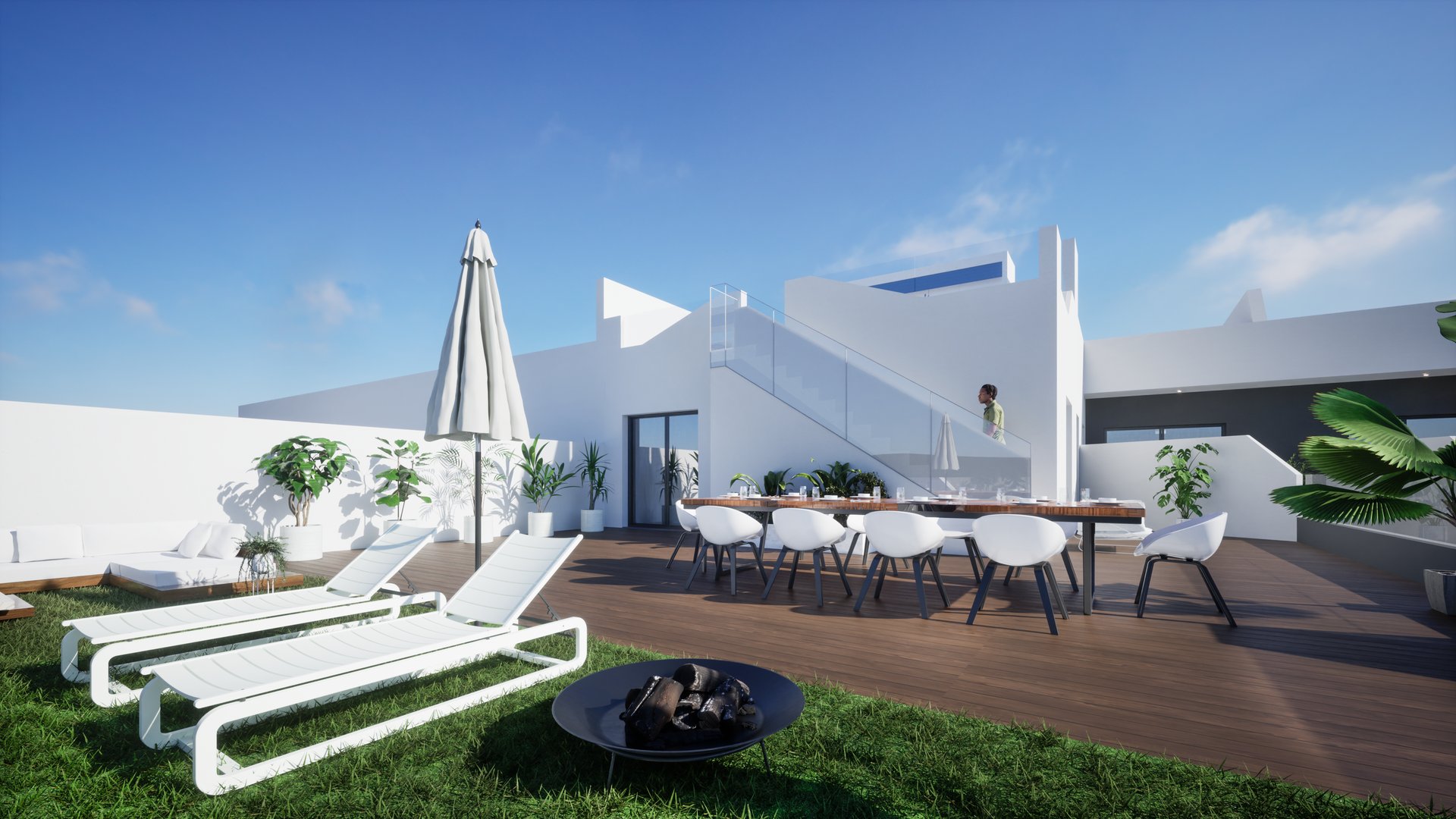 Kitchen in penthouse for sale in Benijófar
