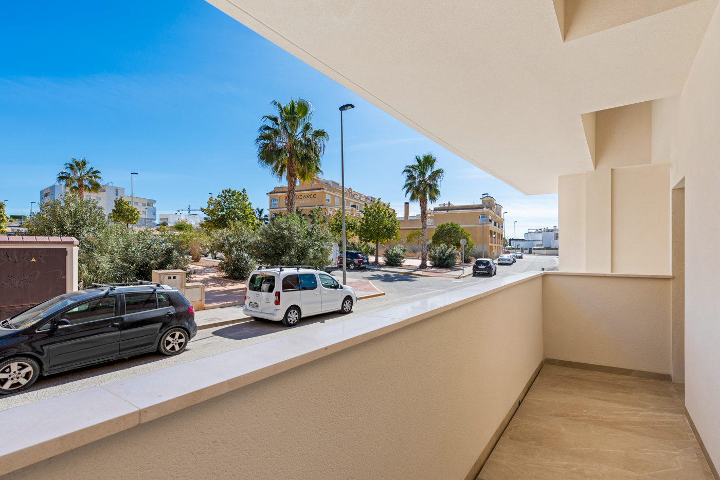 Dining area in penthouse for sale in Benijófar