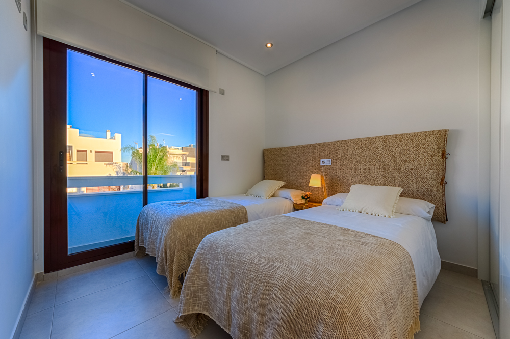Pool area in terraced for sale in Pilar de la Horadada