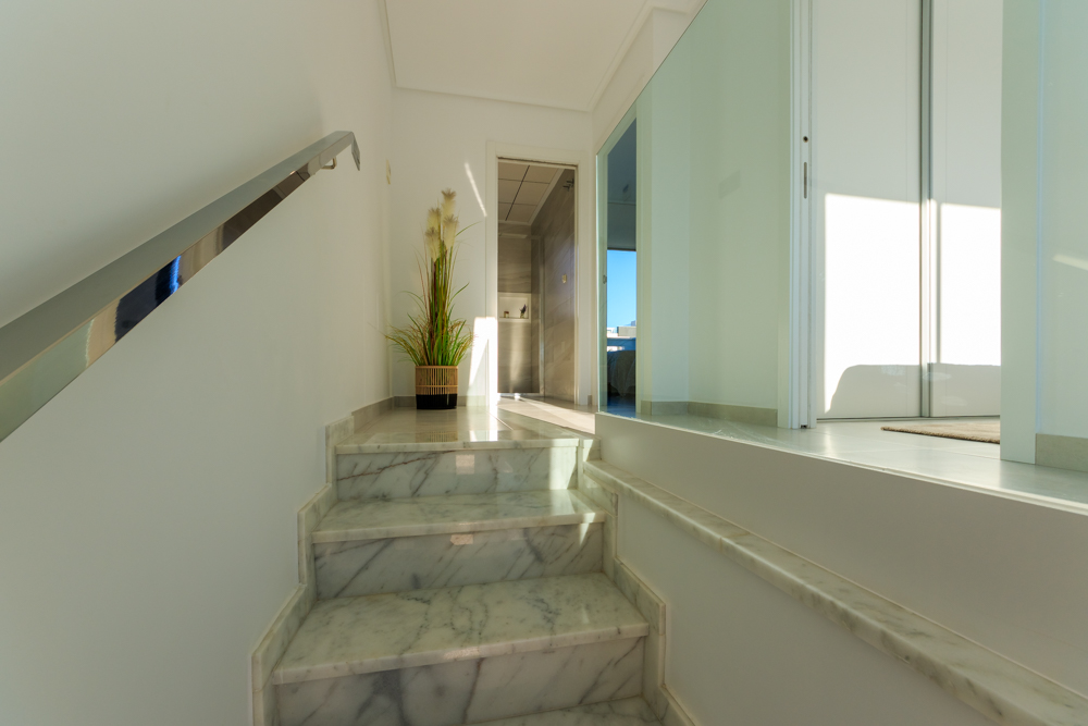 Pool area in terraced for sale in Pilar de la Horadada