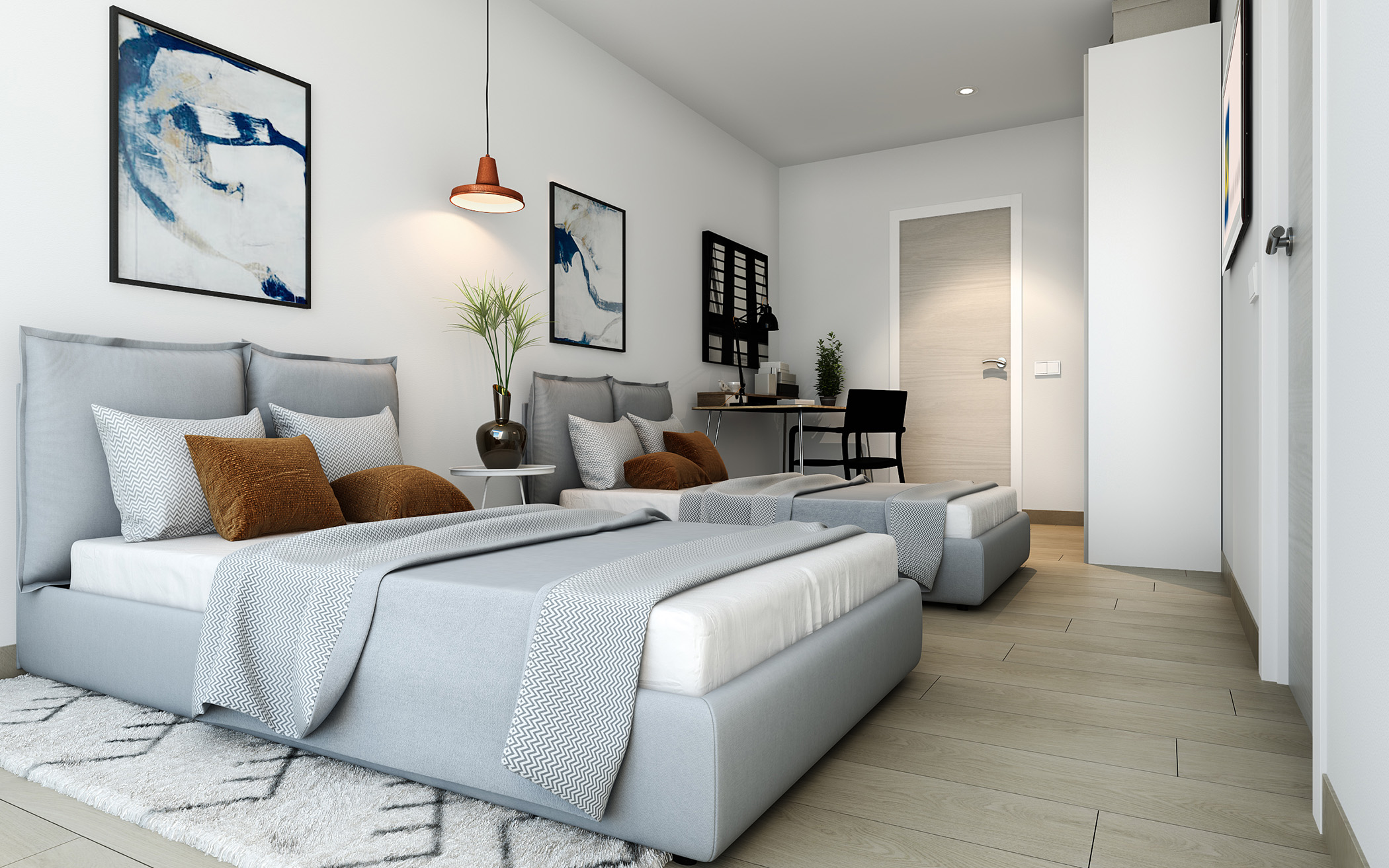 Located in the beautiful town of Dénia, this exclusive residential complex offers 15 homes designed