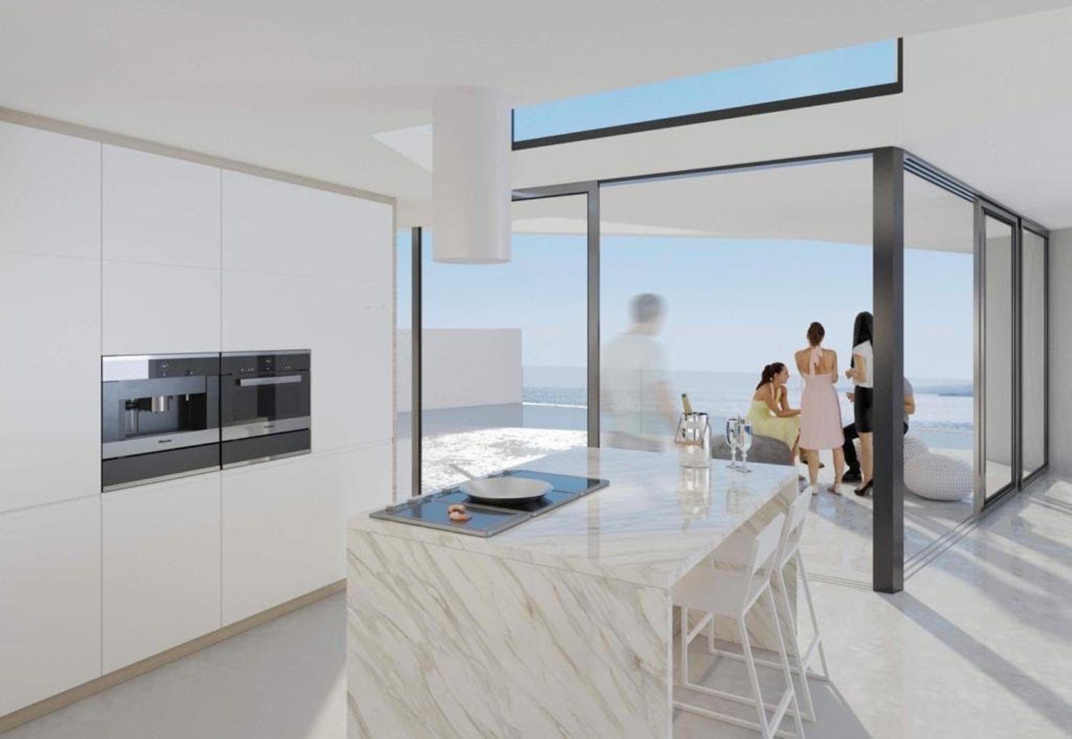 This exclusive collection of properties offers a privileged setting with stunning sea views