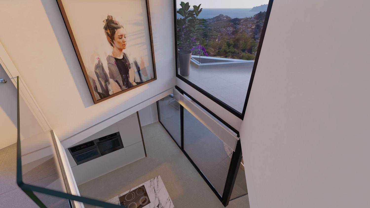 This exclusive collection of properties offers a privileged setting with stunning sea views