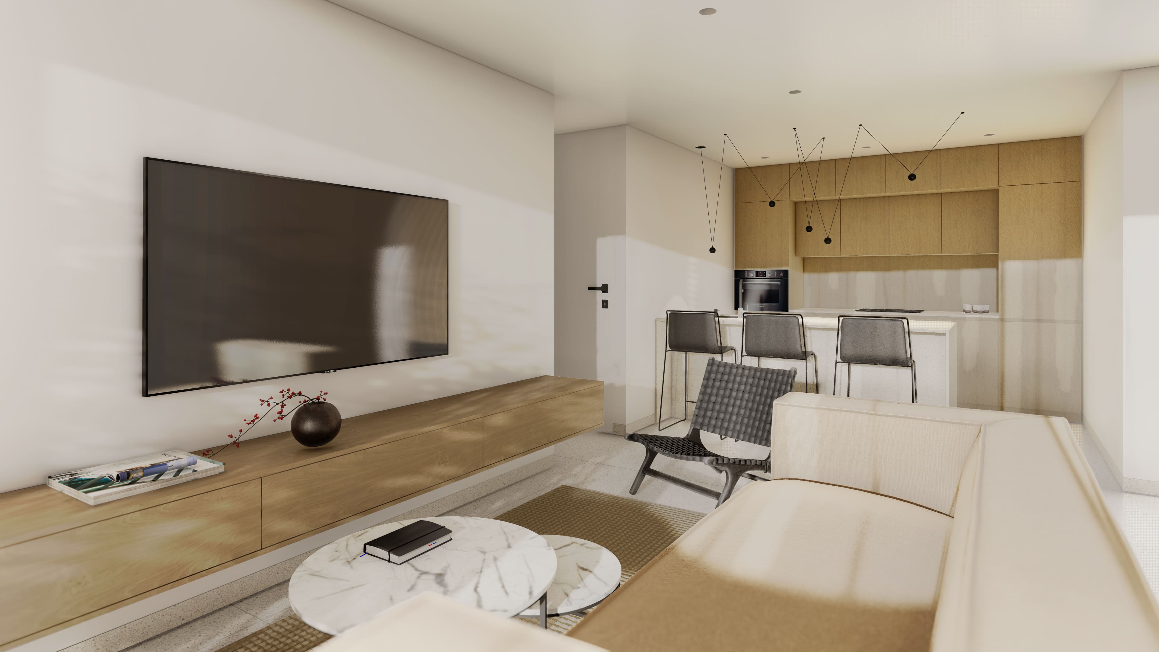 Master bedroom in terraced for sale in Guardamar del Segura