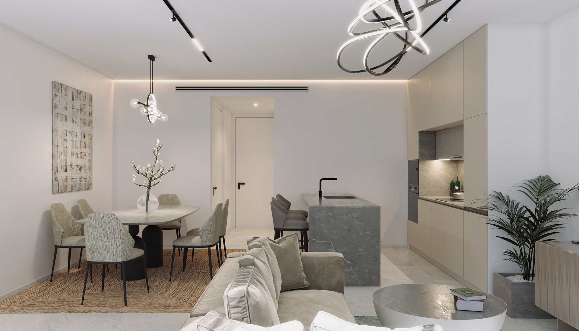 Living room in terraced for sale in Guardamar del Segura