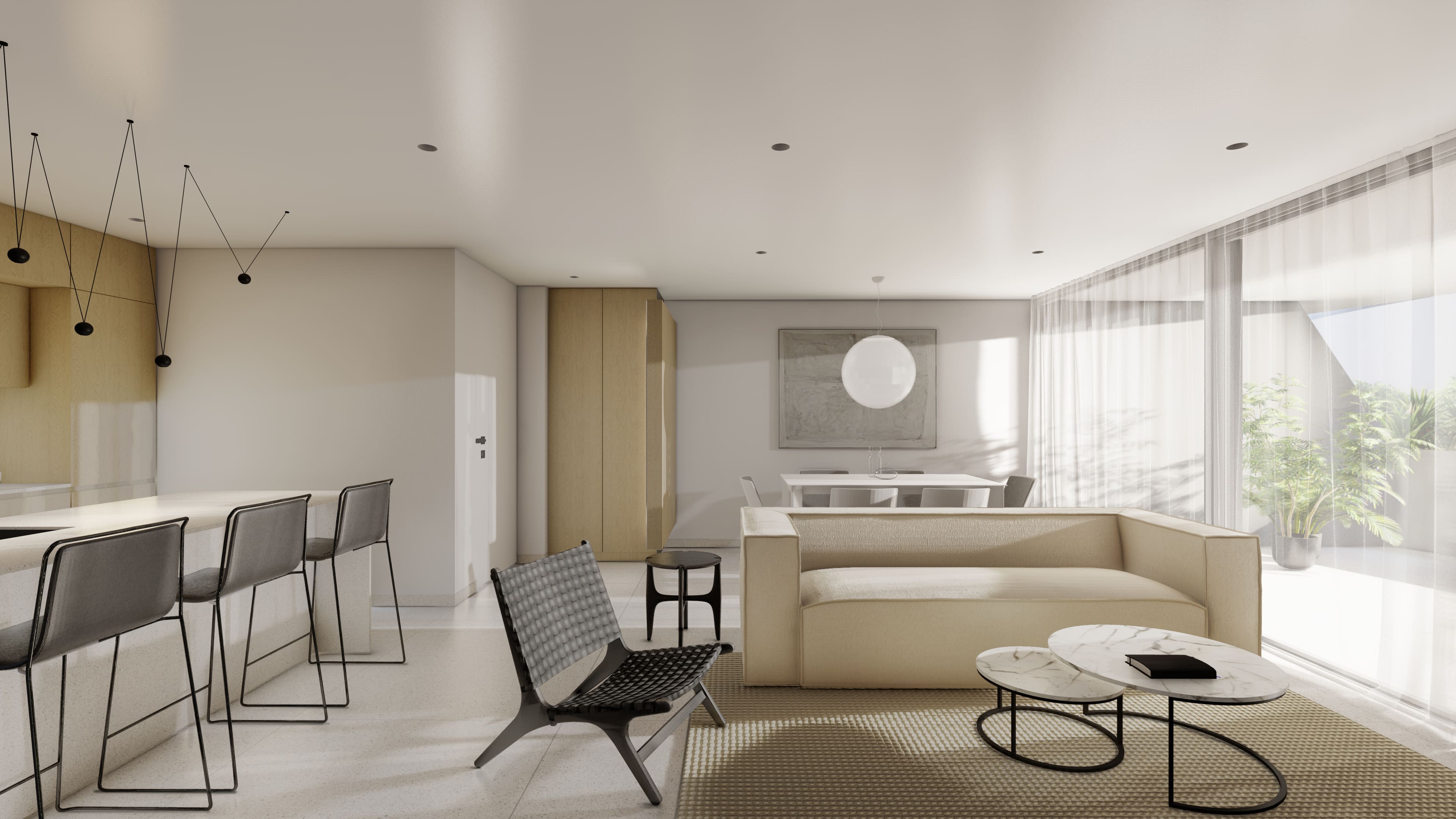 Dining area in terraced for sale in Guardamar del Segura