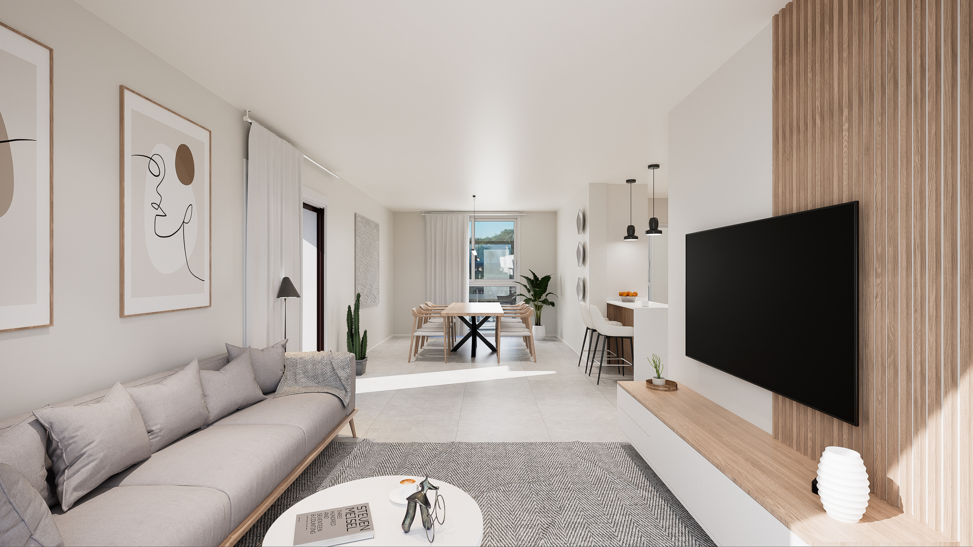 Living room in terraced for sale in Pilar de la Horadada