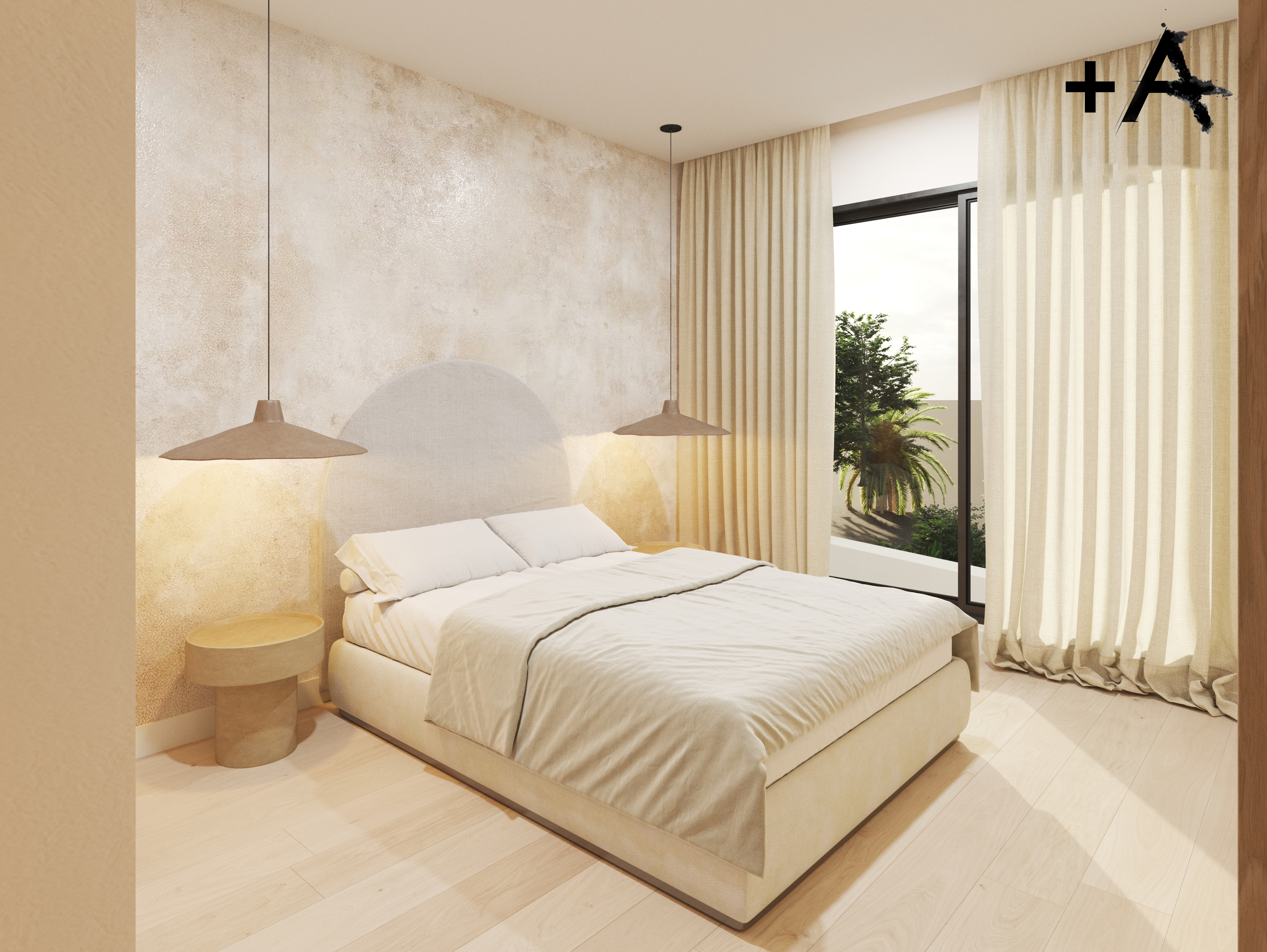 Living room in villa for sale in Polop