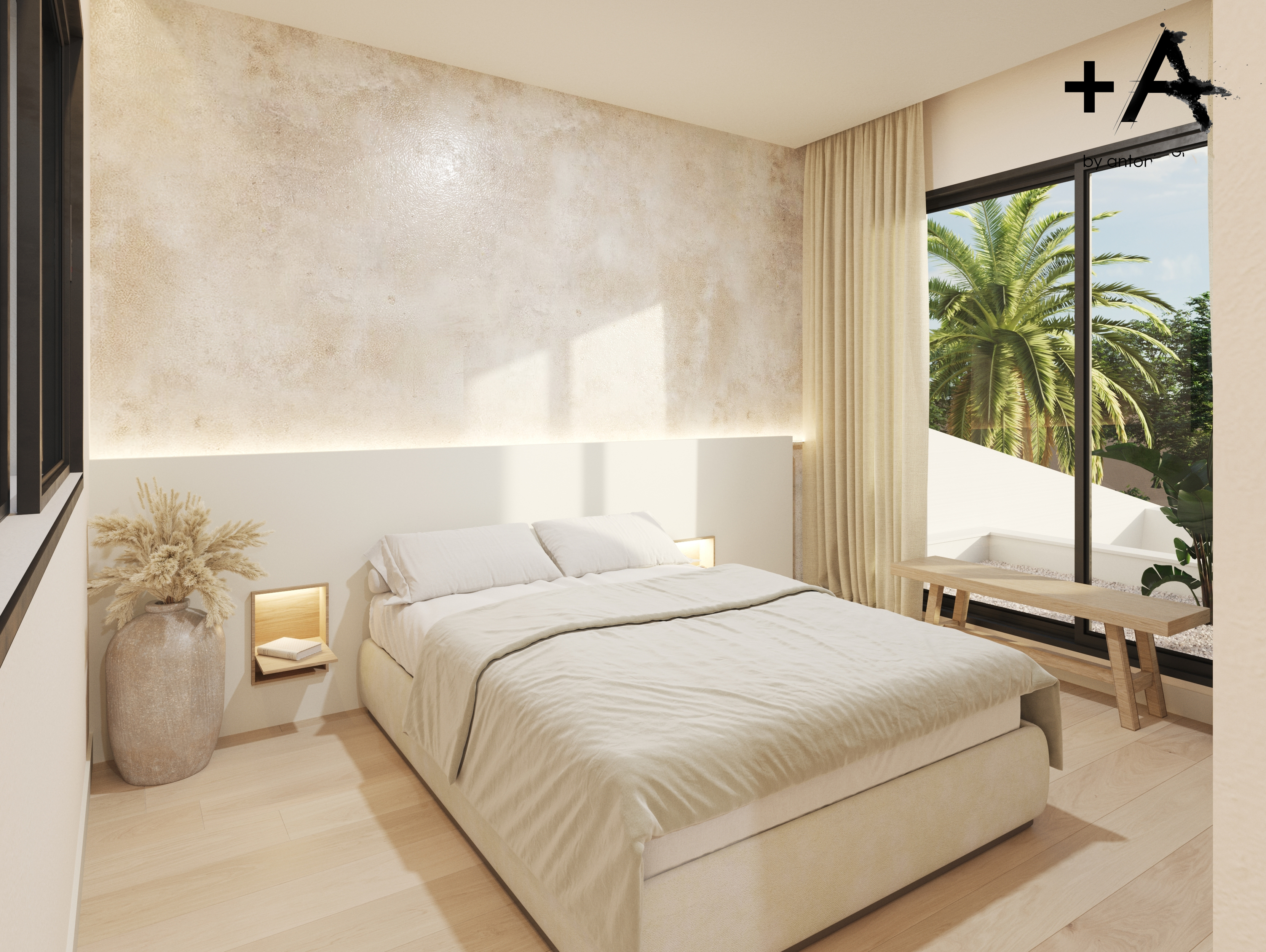 Bathroom in villa for sale in Polop