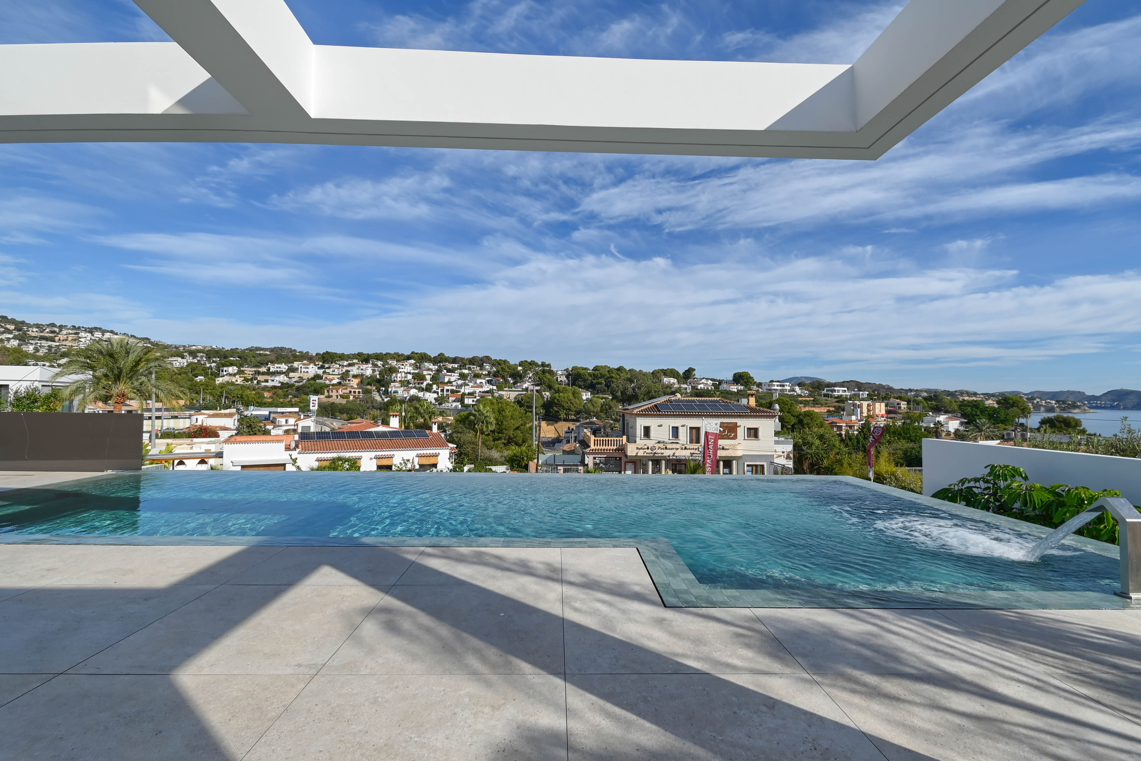 Exterior view in villa for sale in Benissa