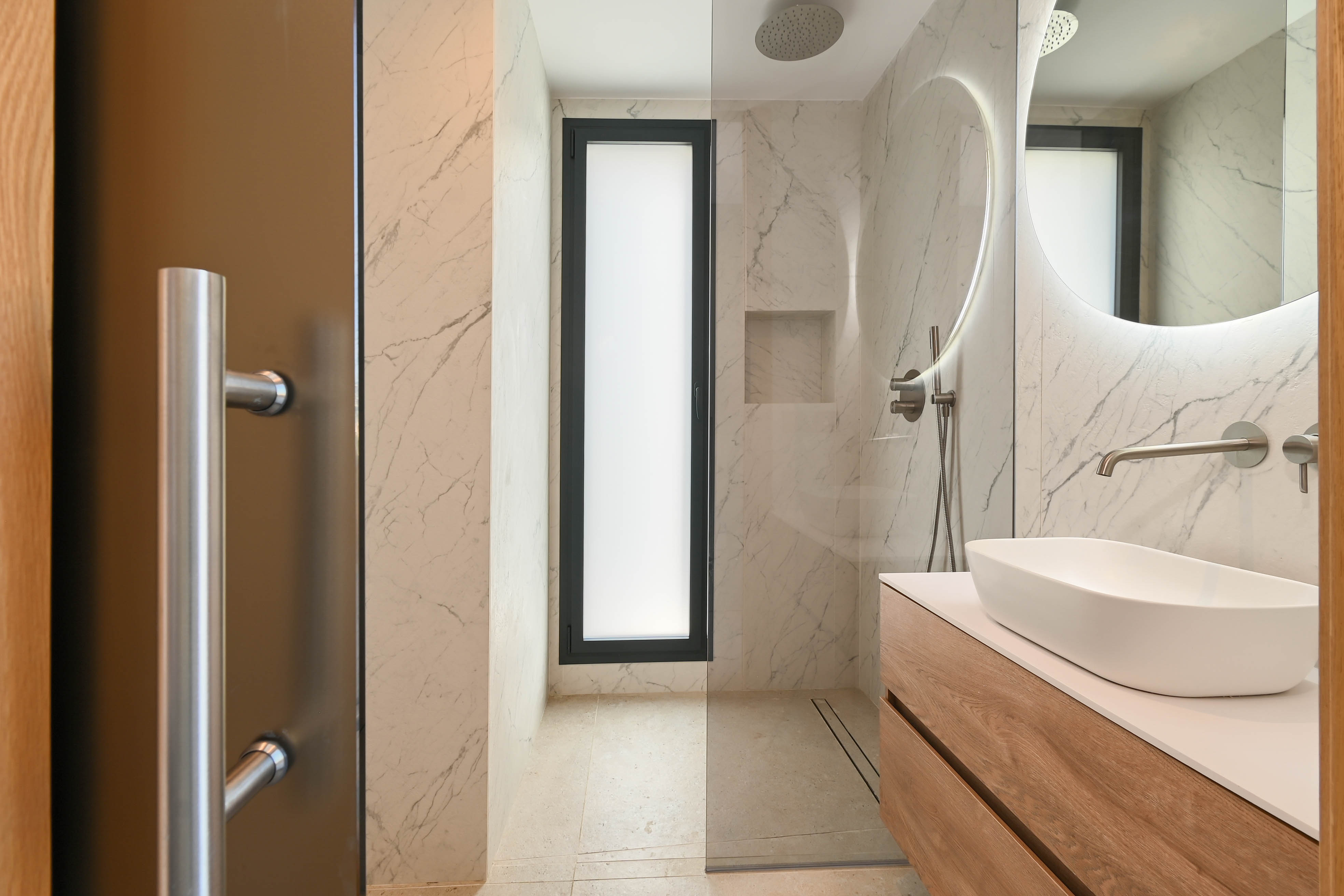 Bathroom in villa for sale in Benissa