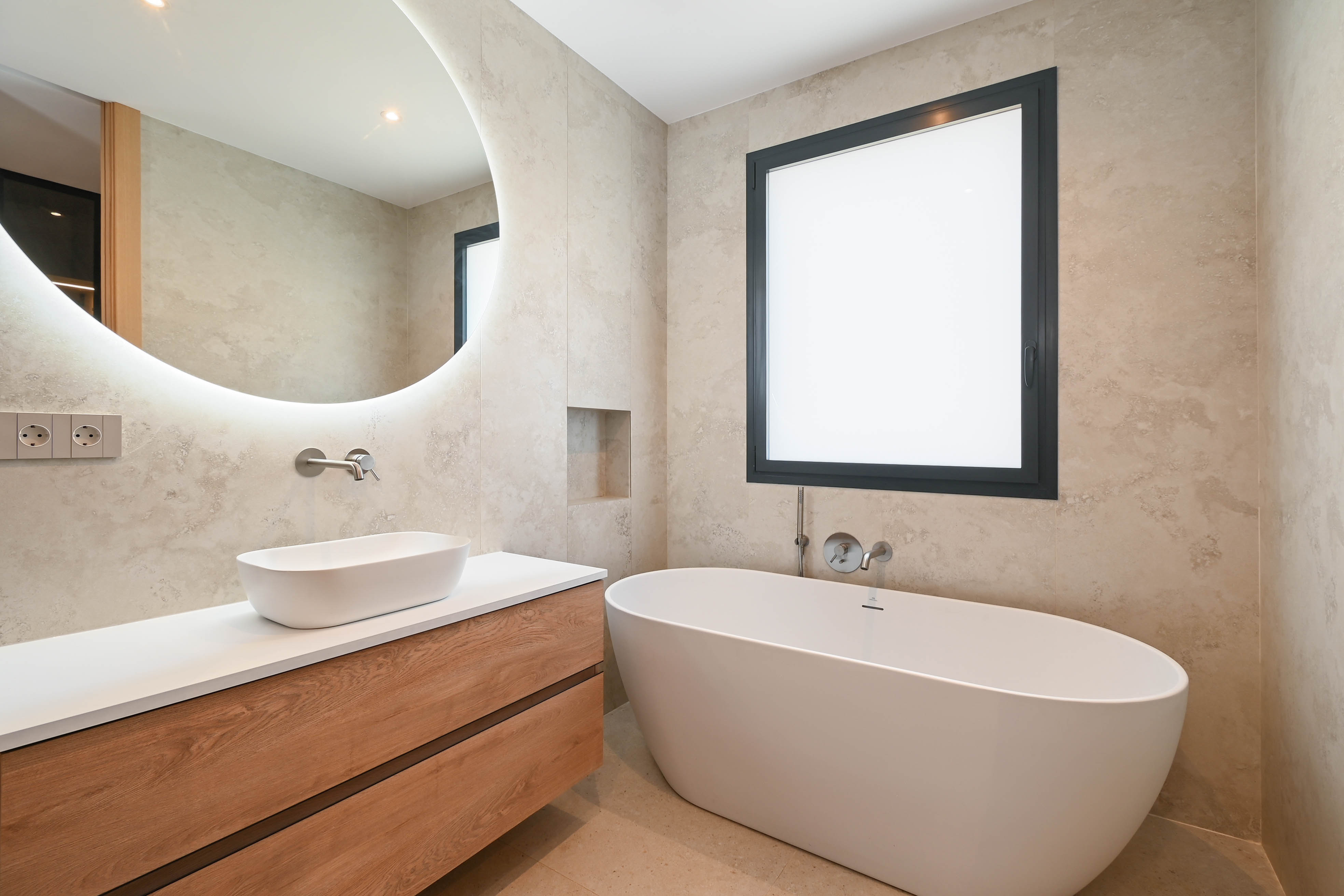 Exterior view in villa for sale in Benissa
