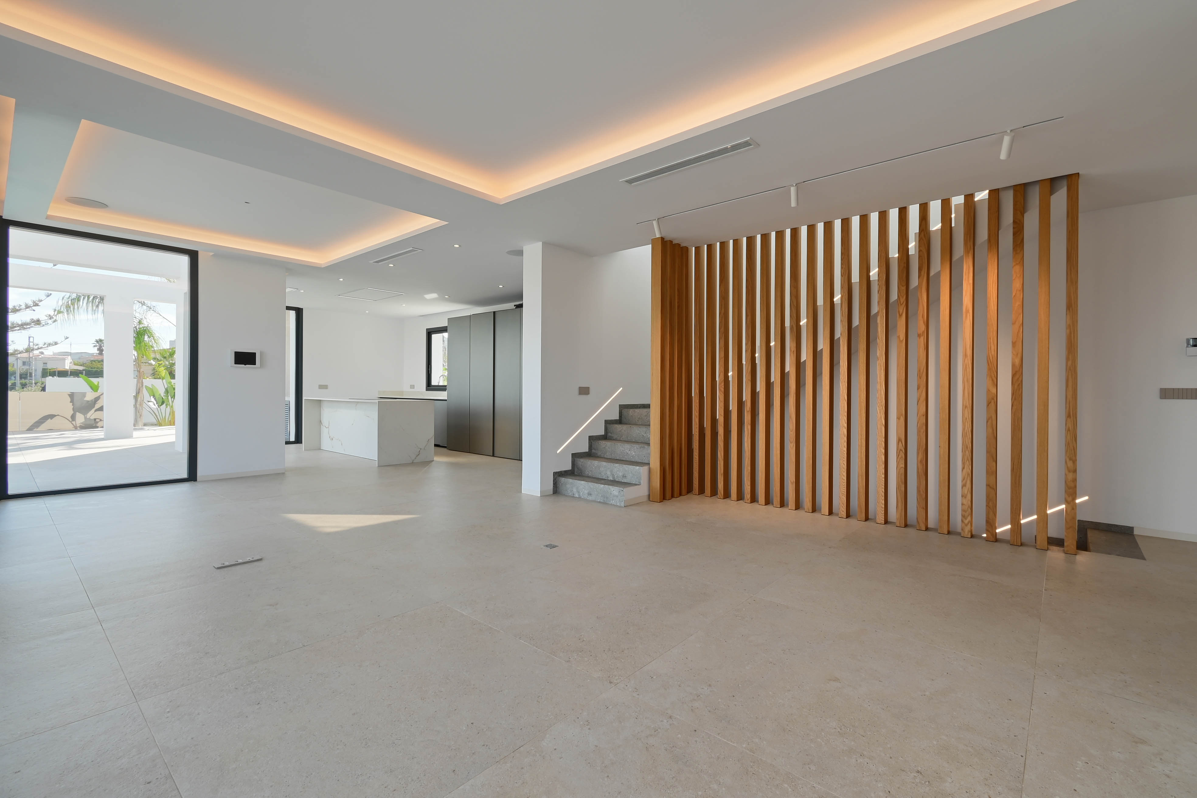 Dining area in villa for sale in Benissa