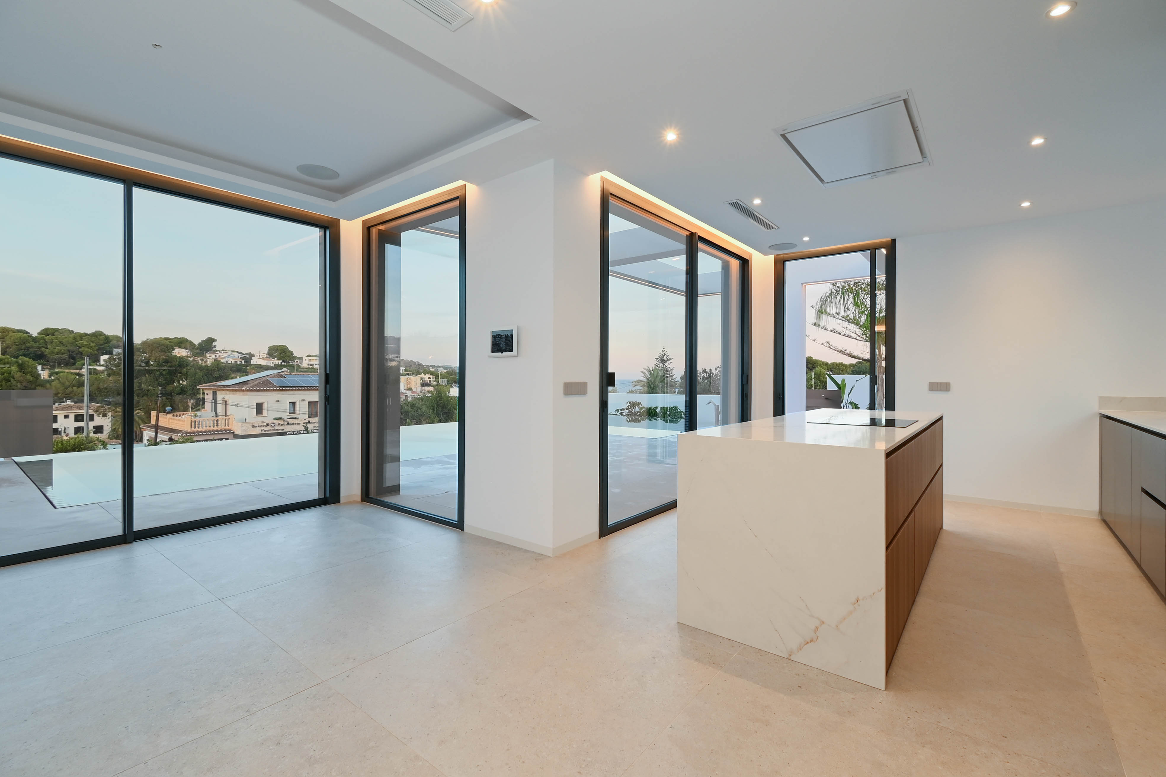 Terrace in villa for sale in Benissa