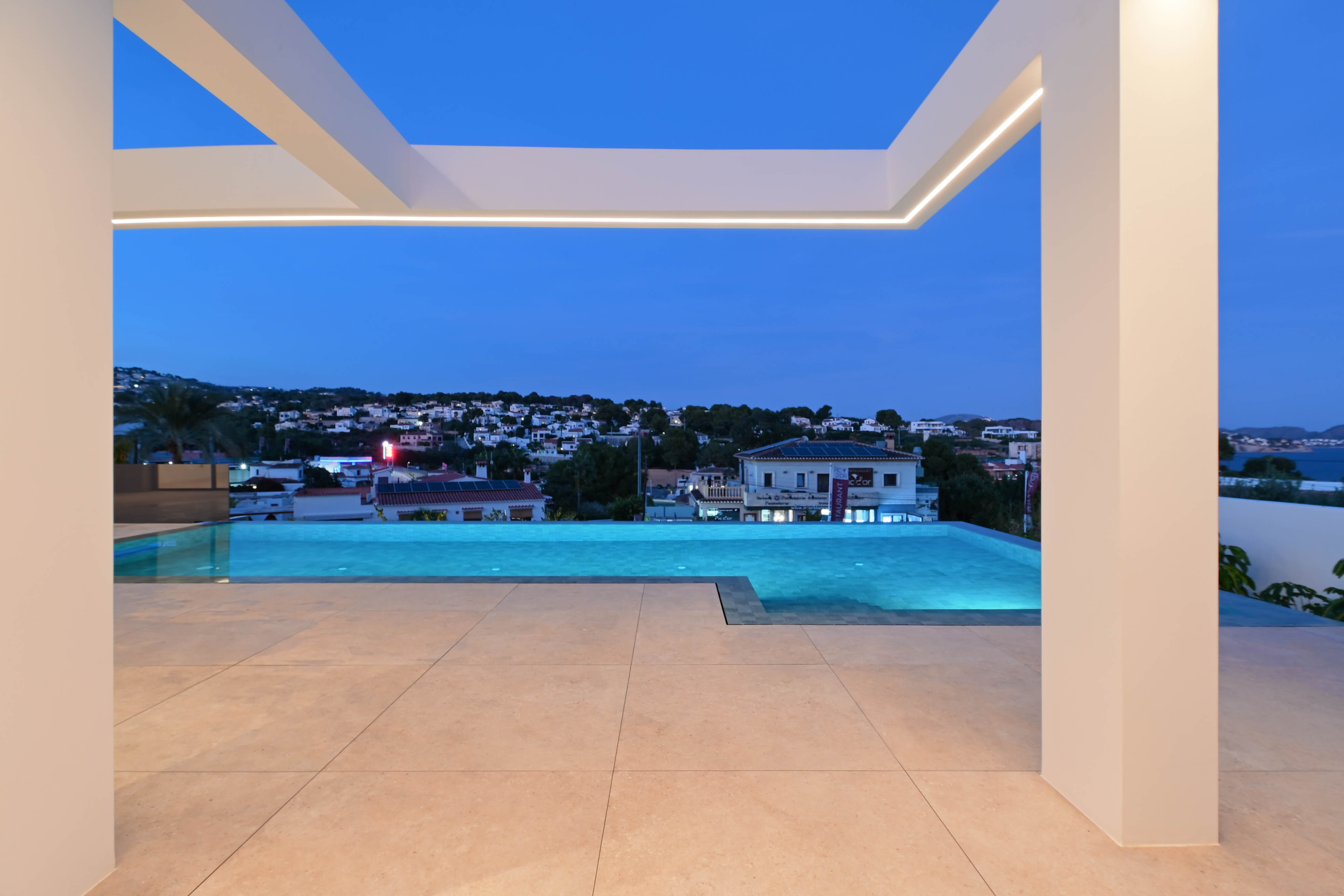 Garden in villa for sale in Benissa