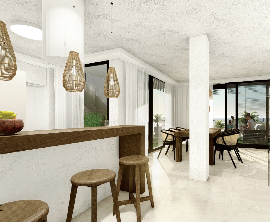 Kitchen in villa for sale in Altea