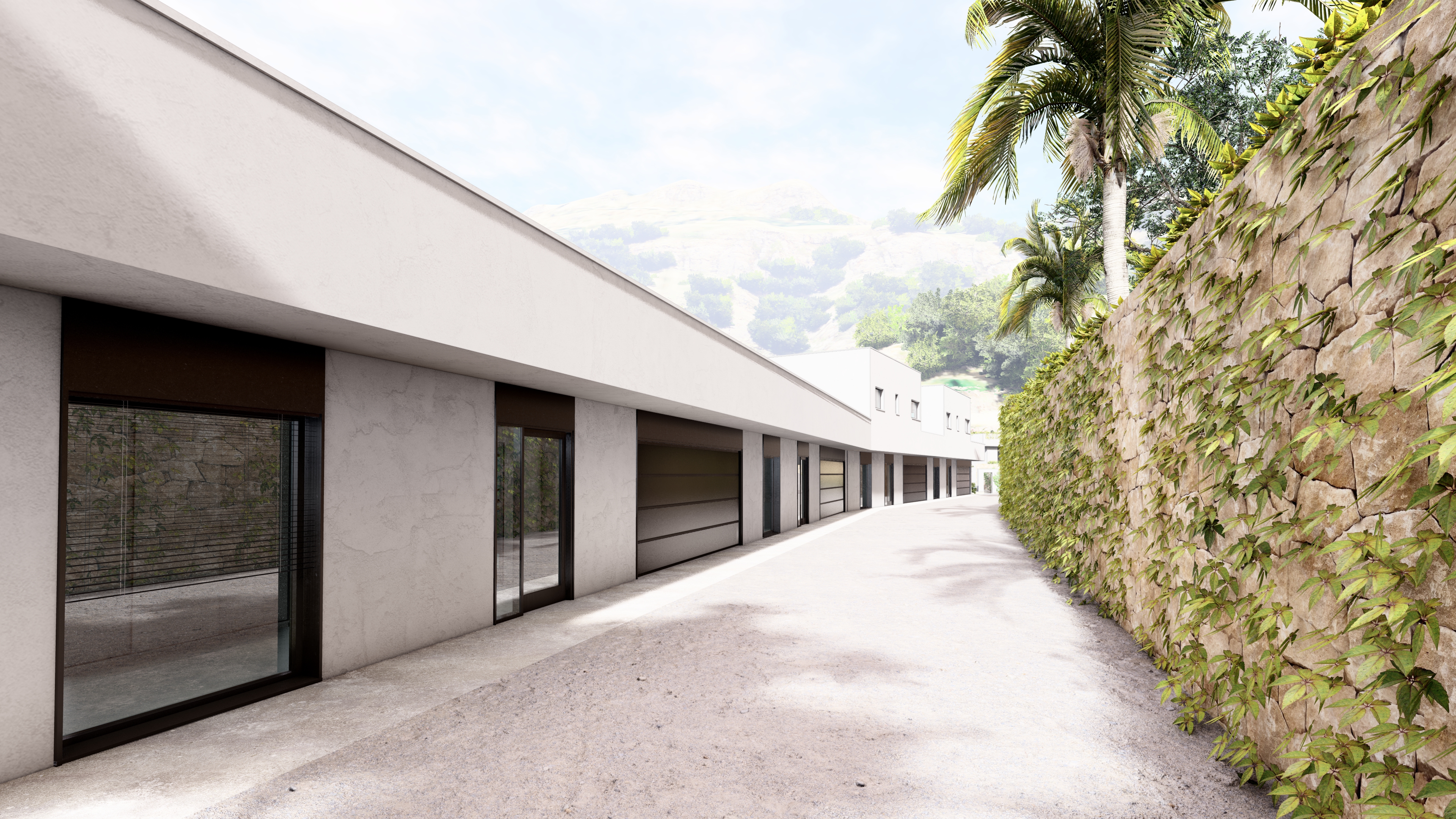 Bathroom in villa for sale in Altea